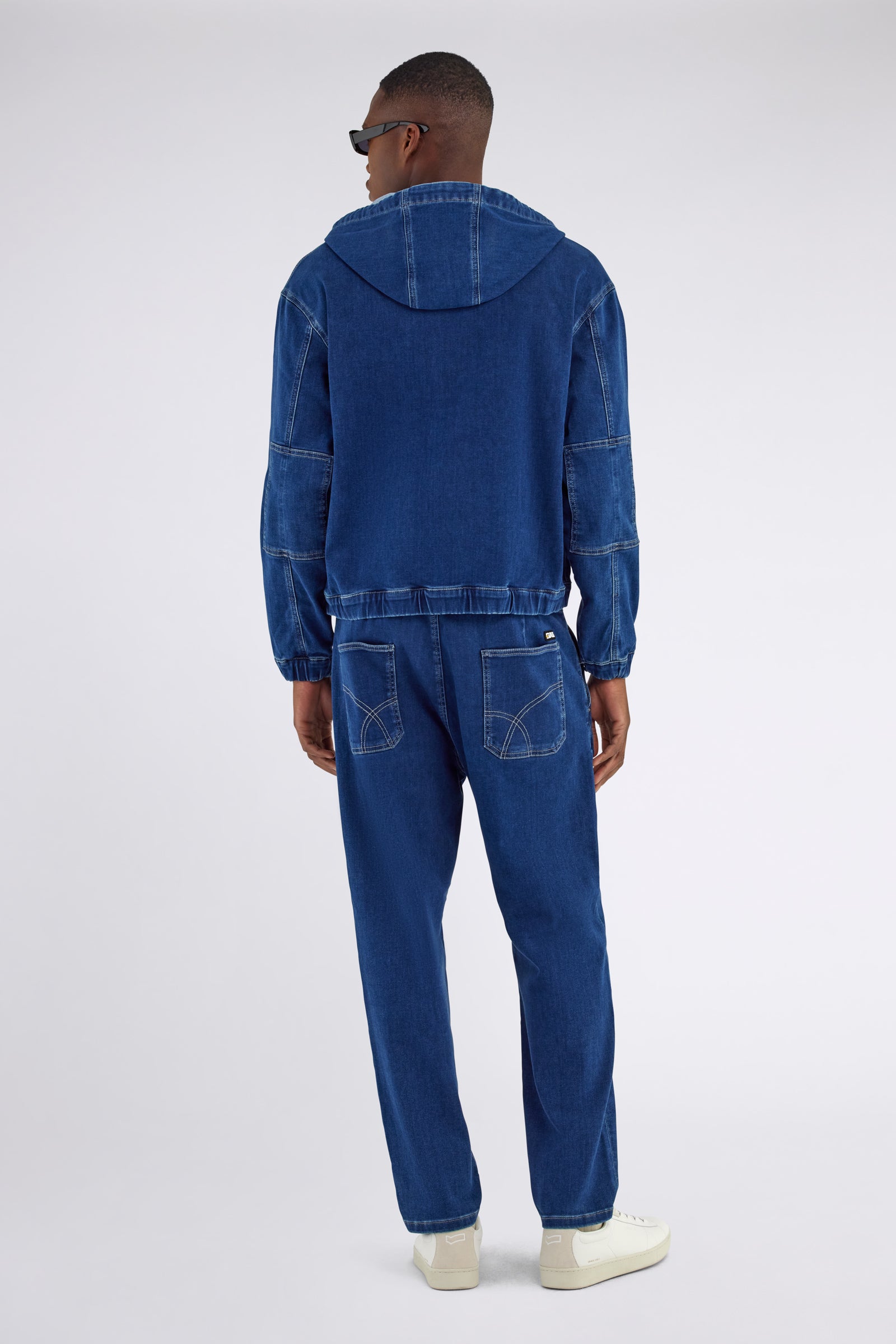gas-roger-wk-13mm-jacke-herren-indigo-mit-kapuze image 2