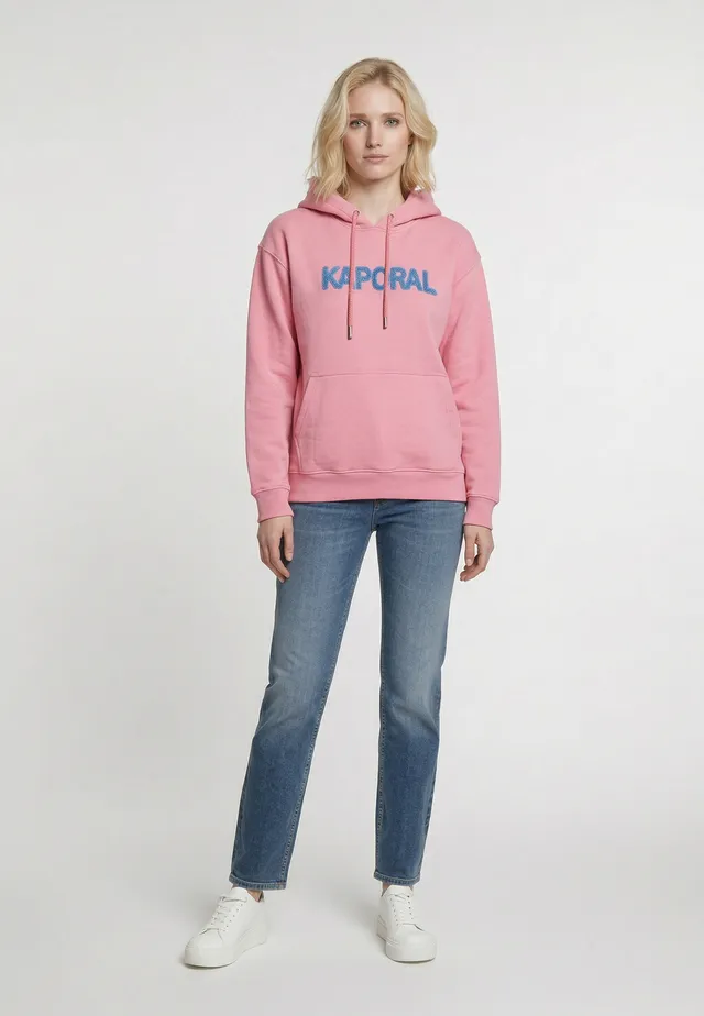 kaporal-kelie-hoodie-damen-rosa-mit-kapuze image 1