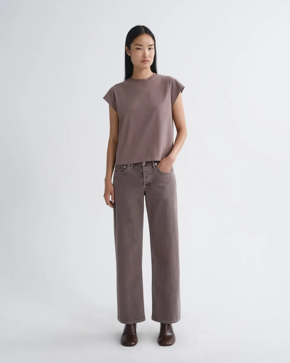 agolde-low-rise-loose-jeans-mauvine-rigid-damen image 1