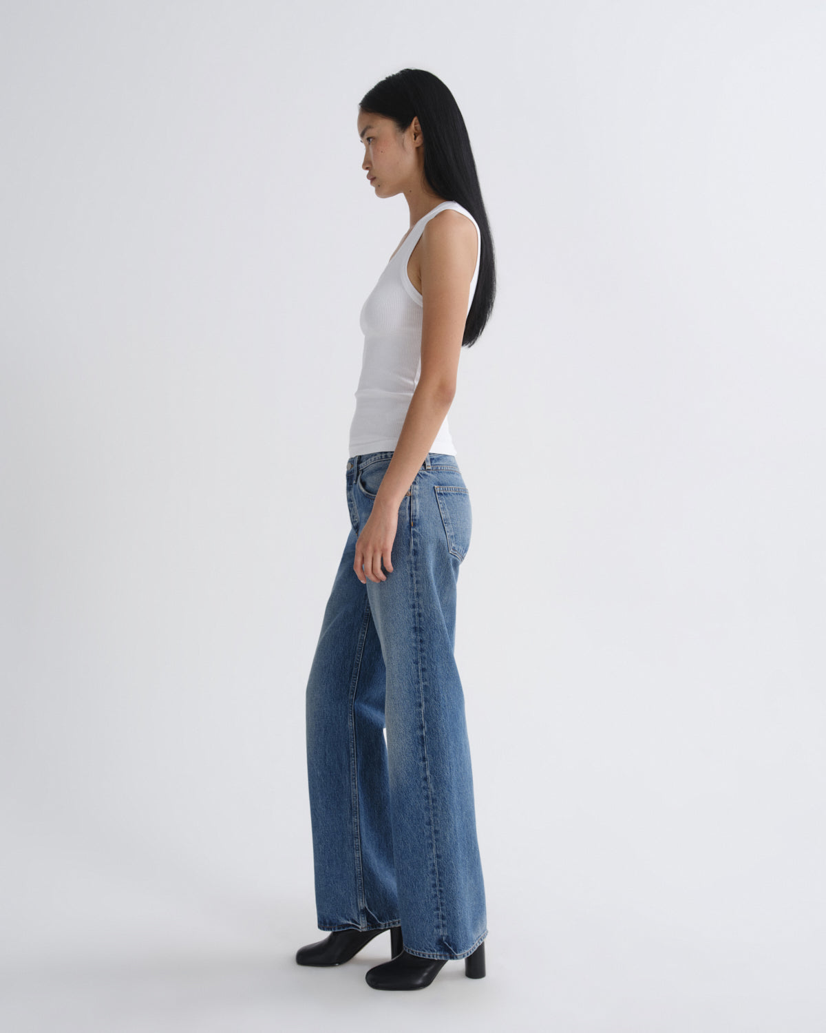 agolde-poppy-tank-top-damen-wei-bio-baumwolle image 4