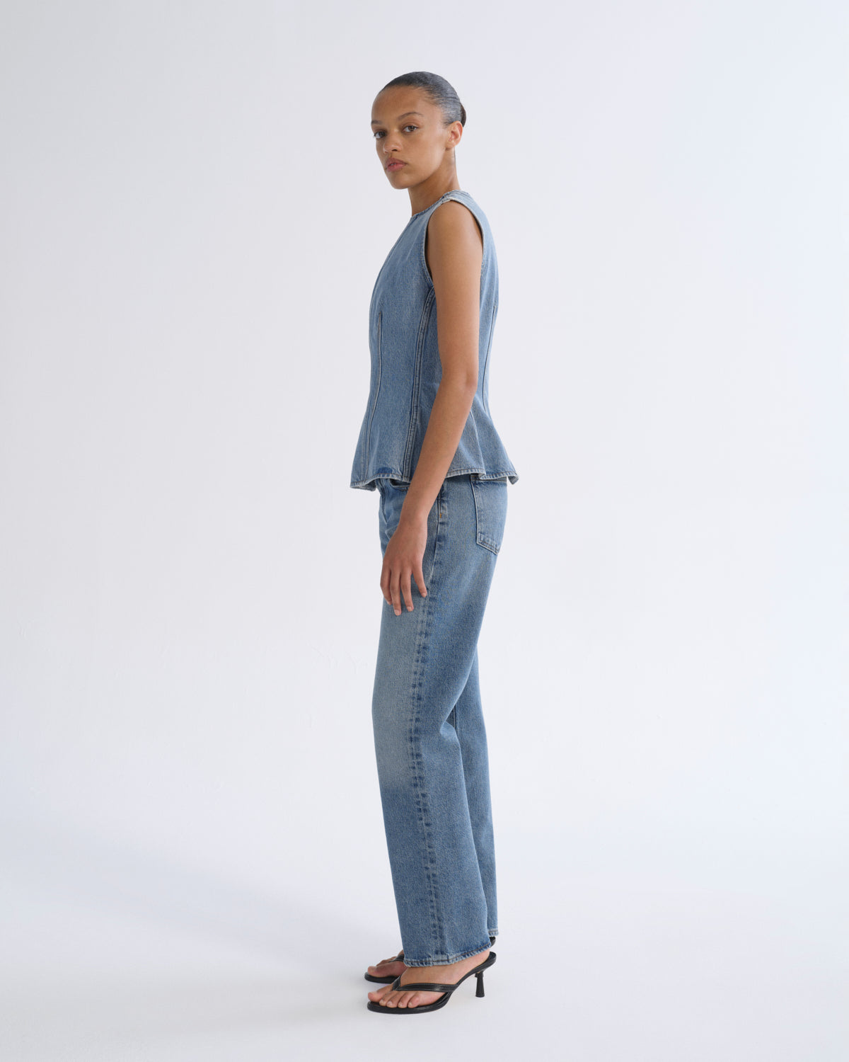 agolde-low-rise-slim-jeans-downtown-damen-indigo image 3