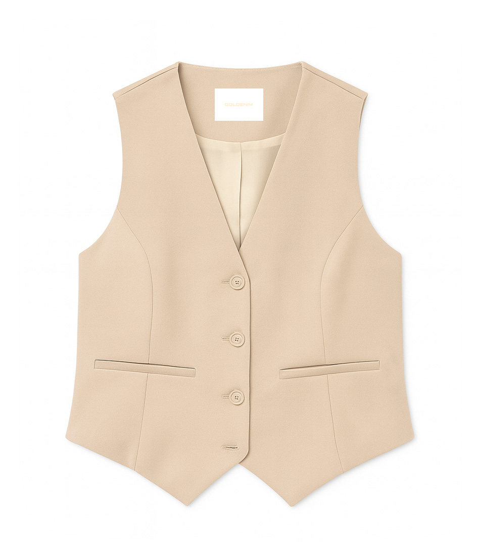 goldenim-paris-femme-vestons-blazer-beige-damen image 1