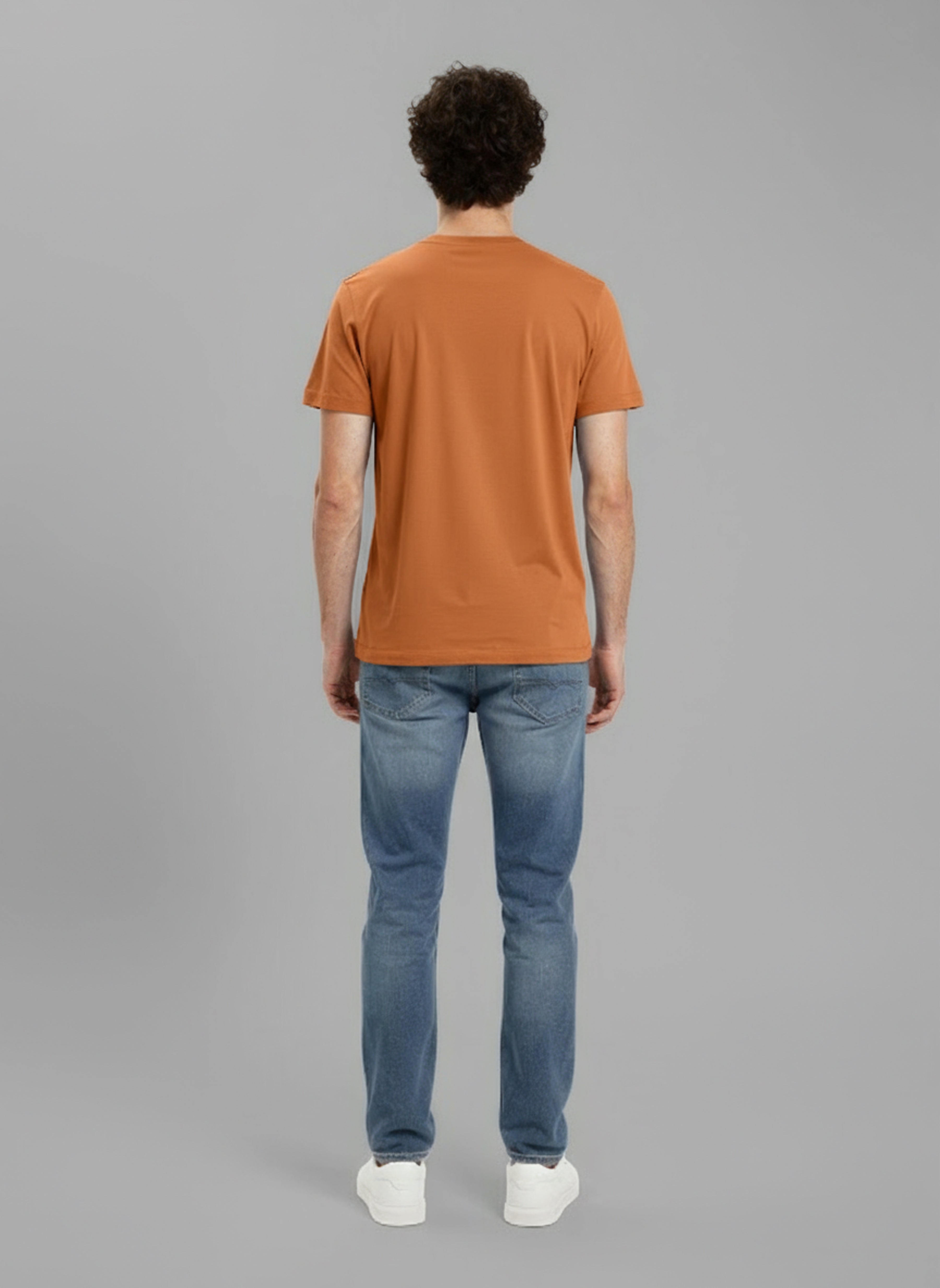 kaporal-java-t-shirt-orange-herren-regular-baumwolle image 3