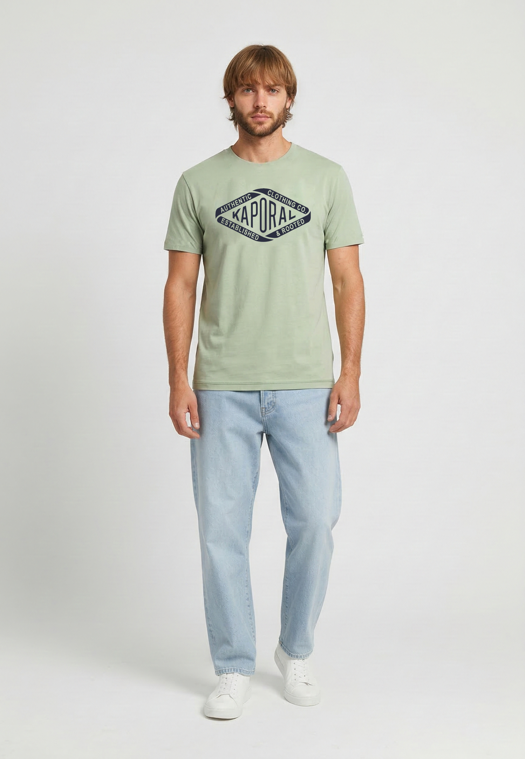 kaporal-raz-t-shirt-herren-mint-100-baumwolle image 1