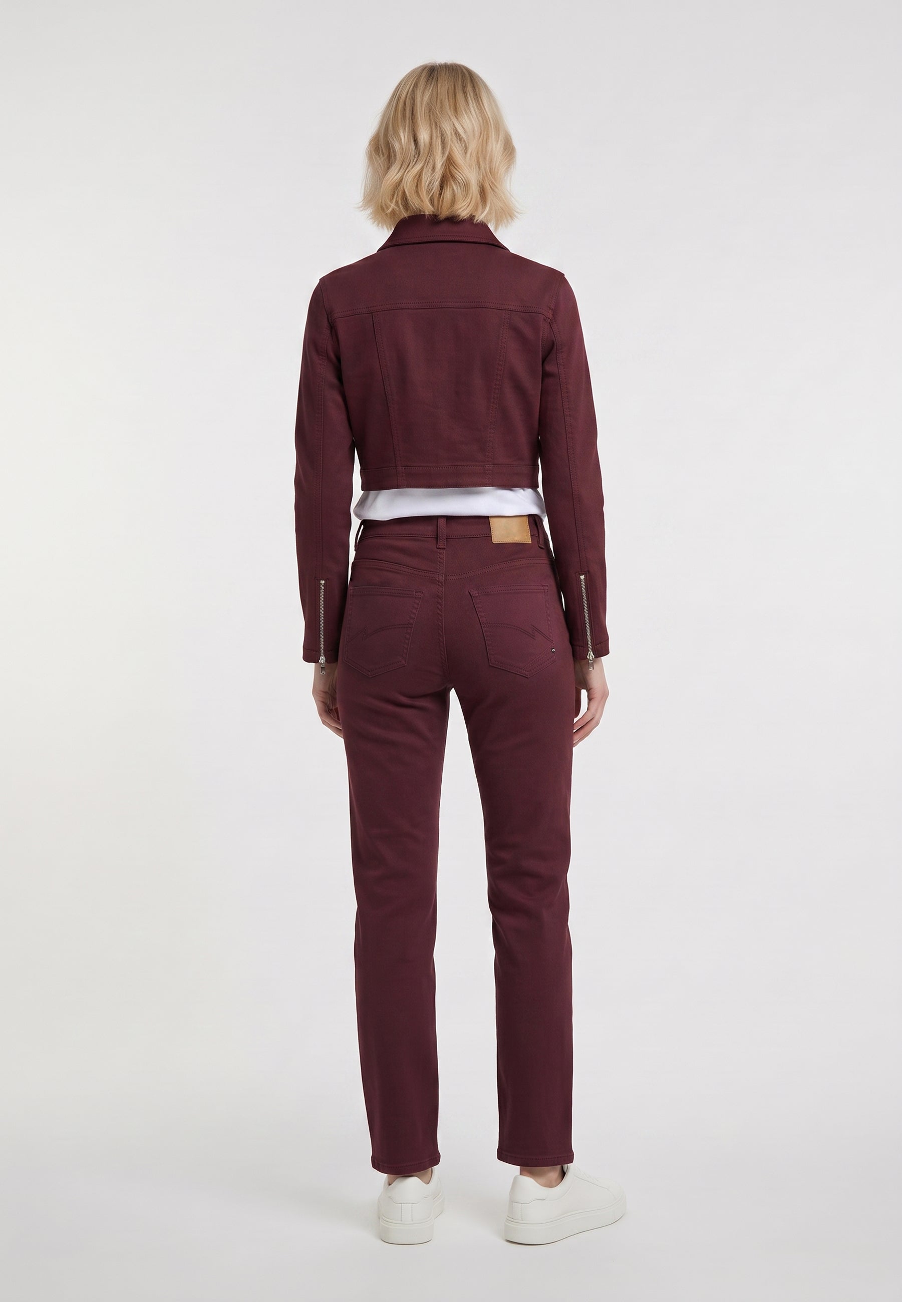 kaporal-kerya-hose-bordeaux-damen-gerade-taschen image 2