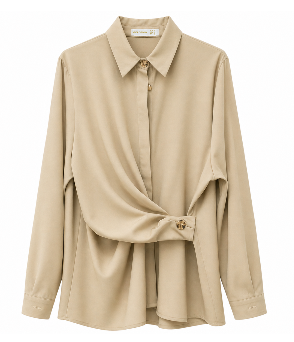 goldenim-paris-femme-chemise-bluse-knopf-damen image 2