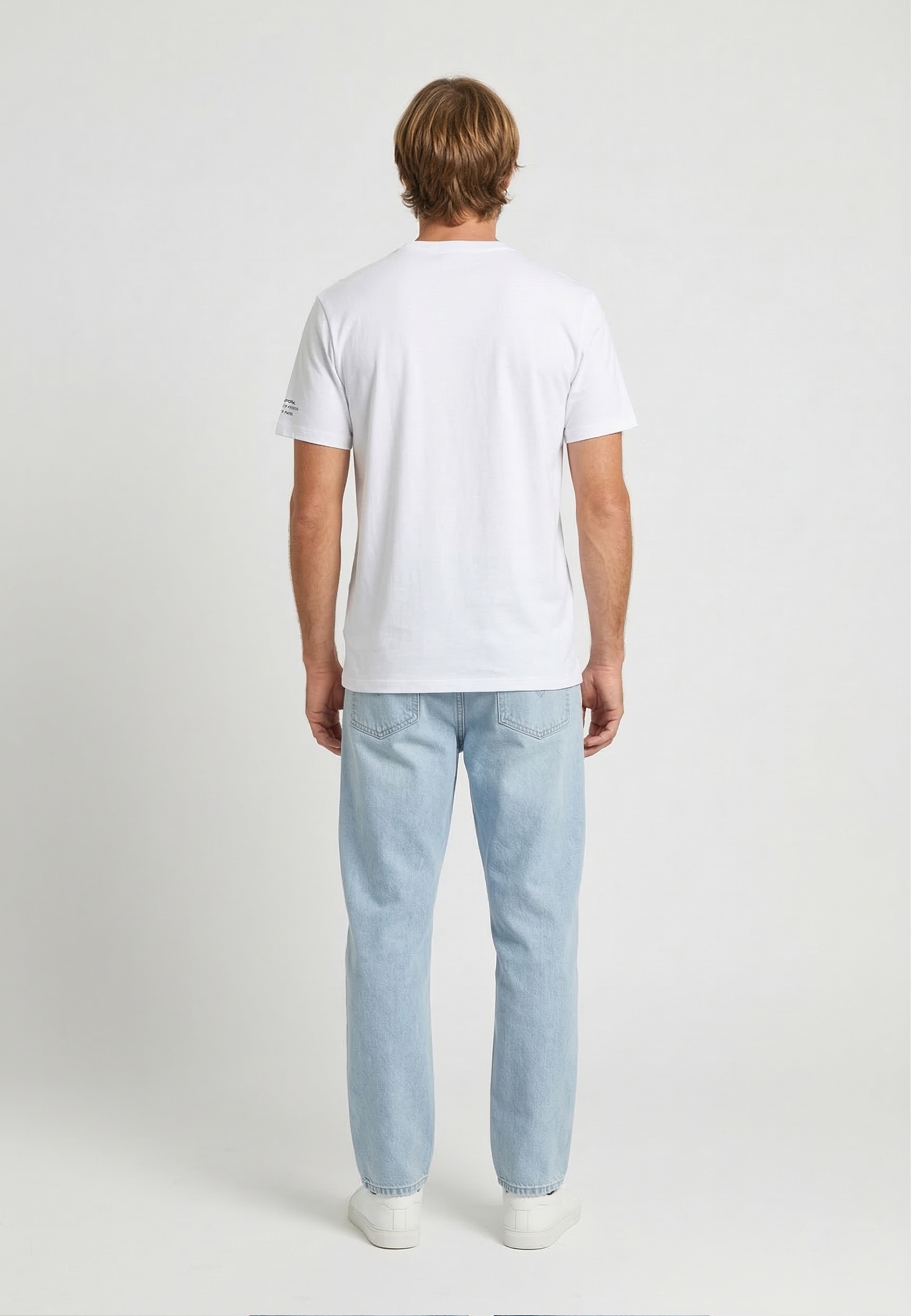kaporal-brad-t-shirt-herren-wei-slim-stretch-v-ausschnitt image 3
