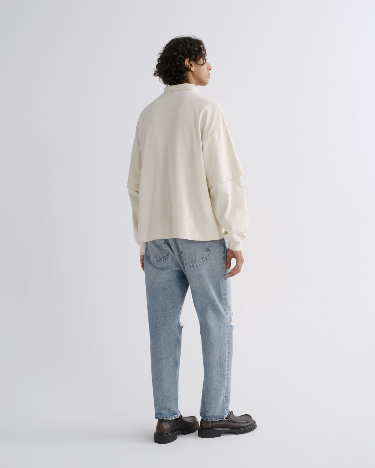 agolde-90-s-jean-threadbare-herren-straight-hellblau image 2