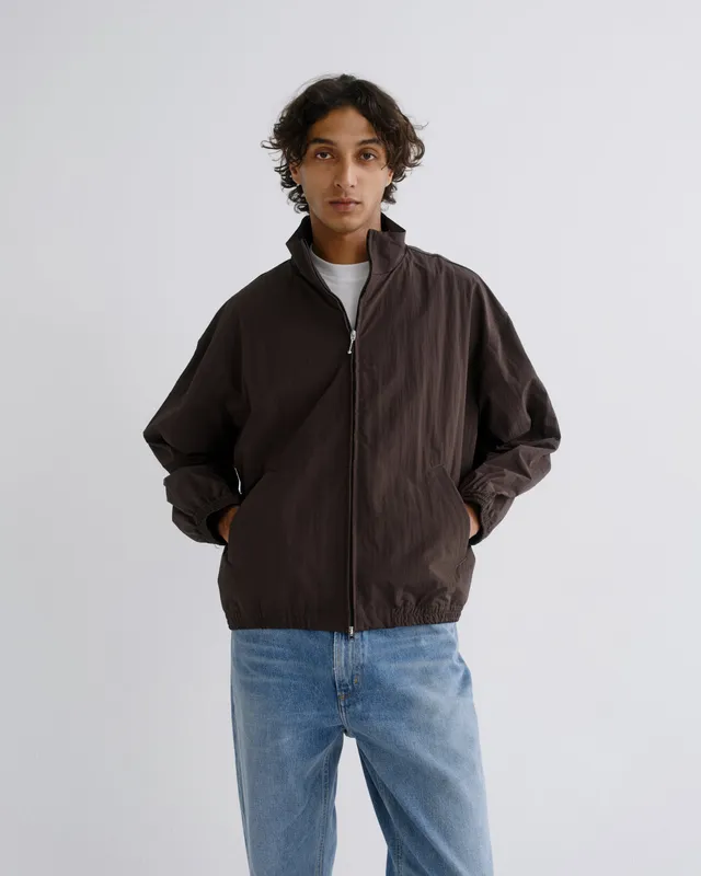 agolde-marshall-windbreaker-flourite-herren-grau-nylon image 1