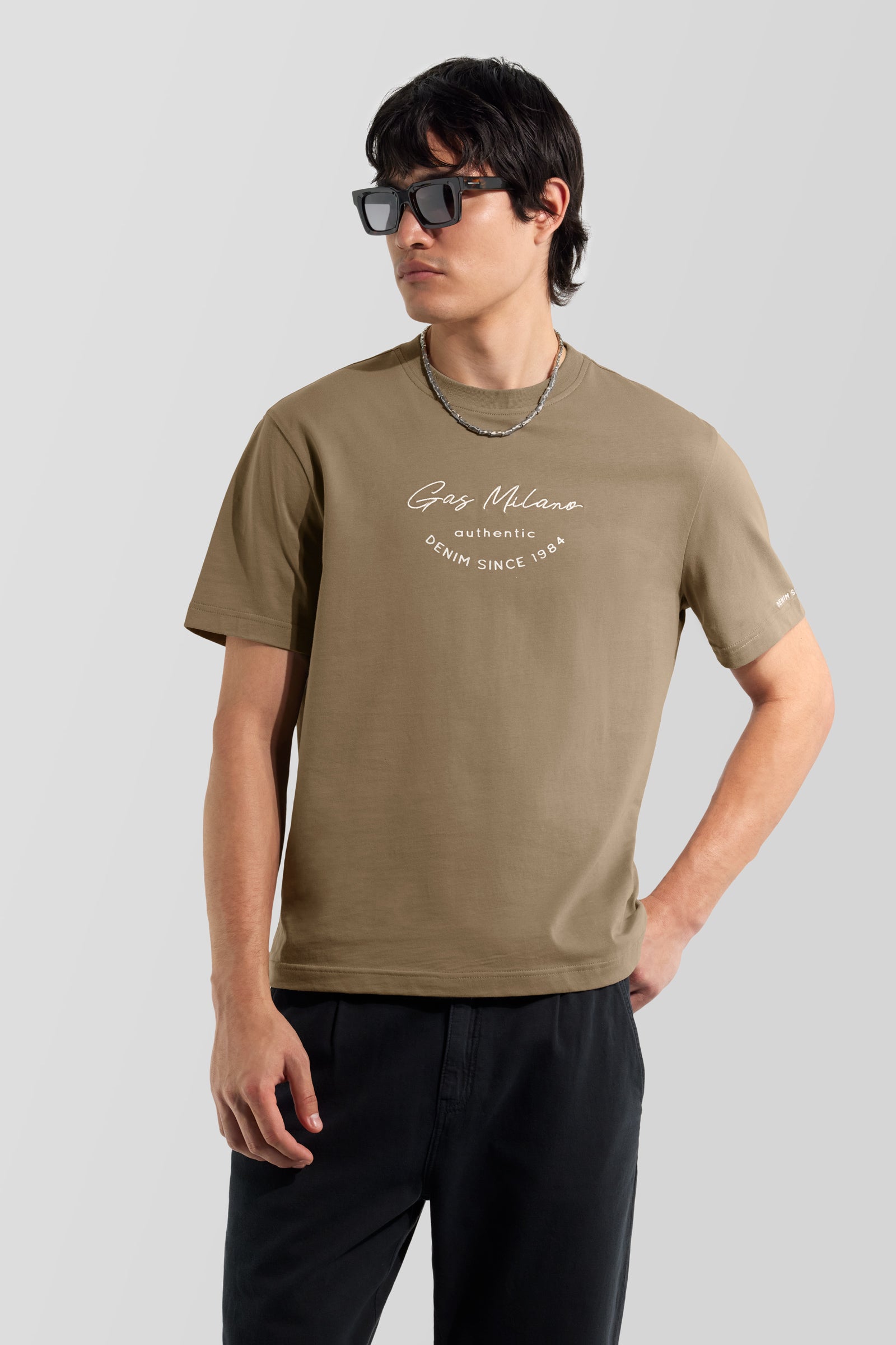 gas-dharis-t-shirt-denim-84-4874-herren-regular image 1