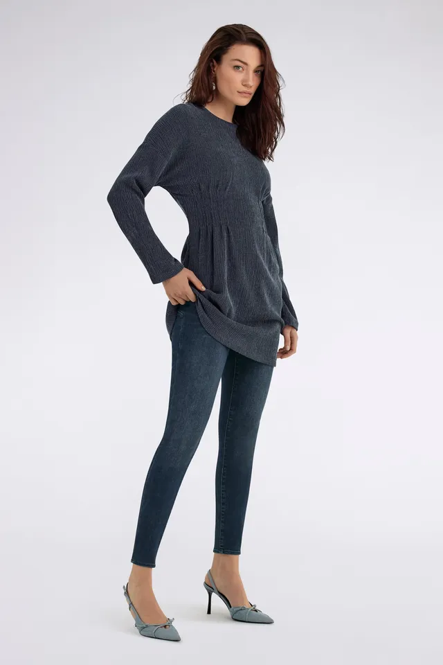 gas-star-up-25du-skinny-jeans-damen-dunkel-stretch image 1