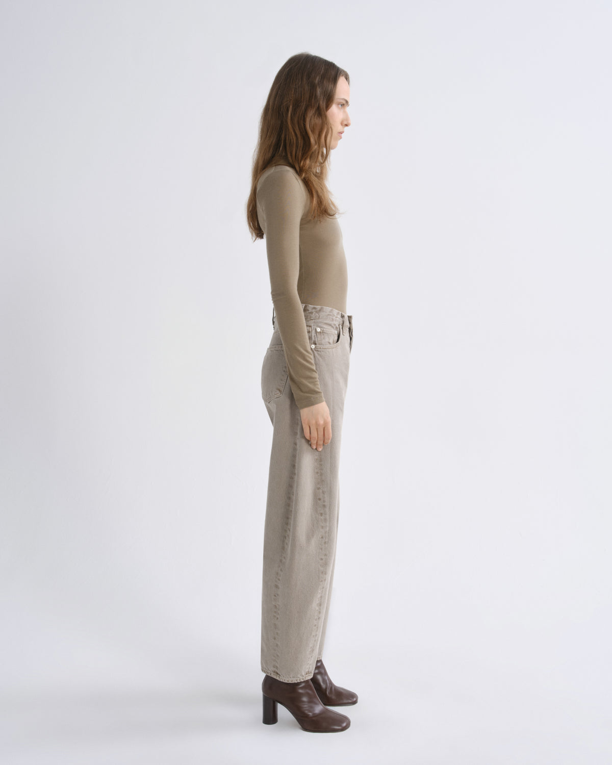agolde-pascale-rollkragenpullover-canopy-gr-n-feinripp image 3