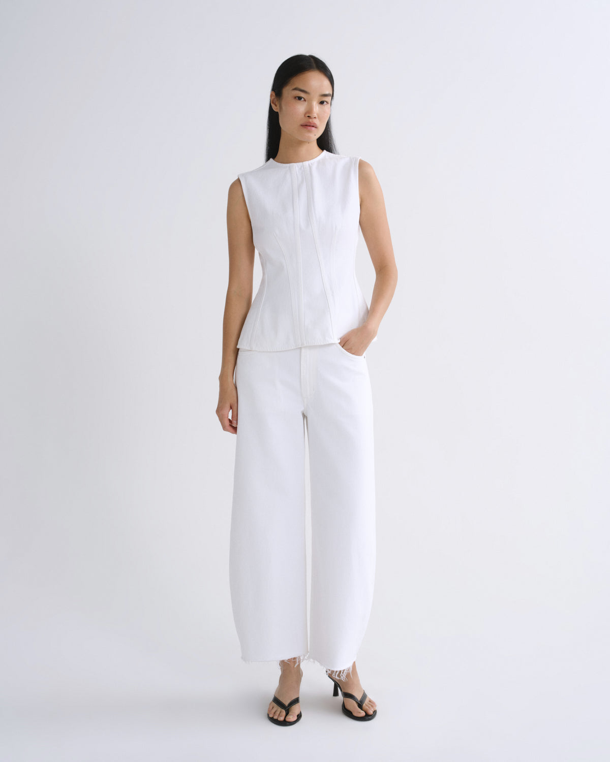 agolde-low-curve-fray-a238-1183-damenjeans-milkshake-wei image 1