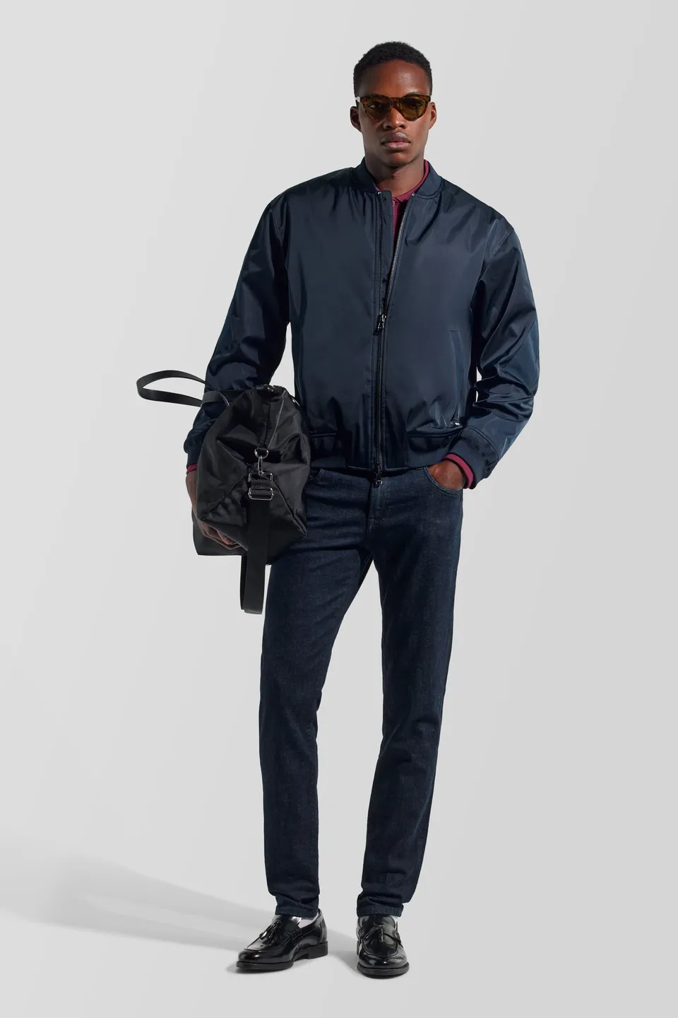 gas-kol-bomber-4706-jacke-herren-nylon-gef-ttert image 1