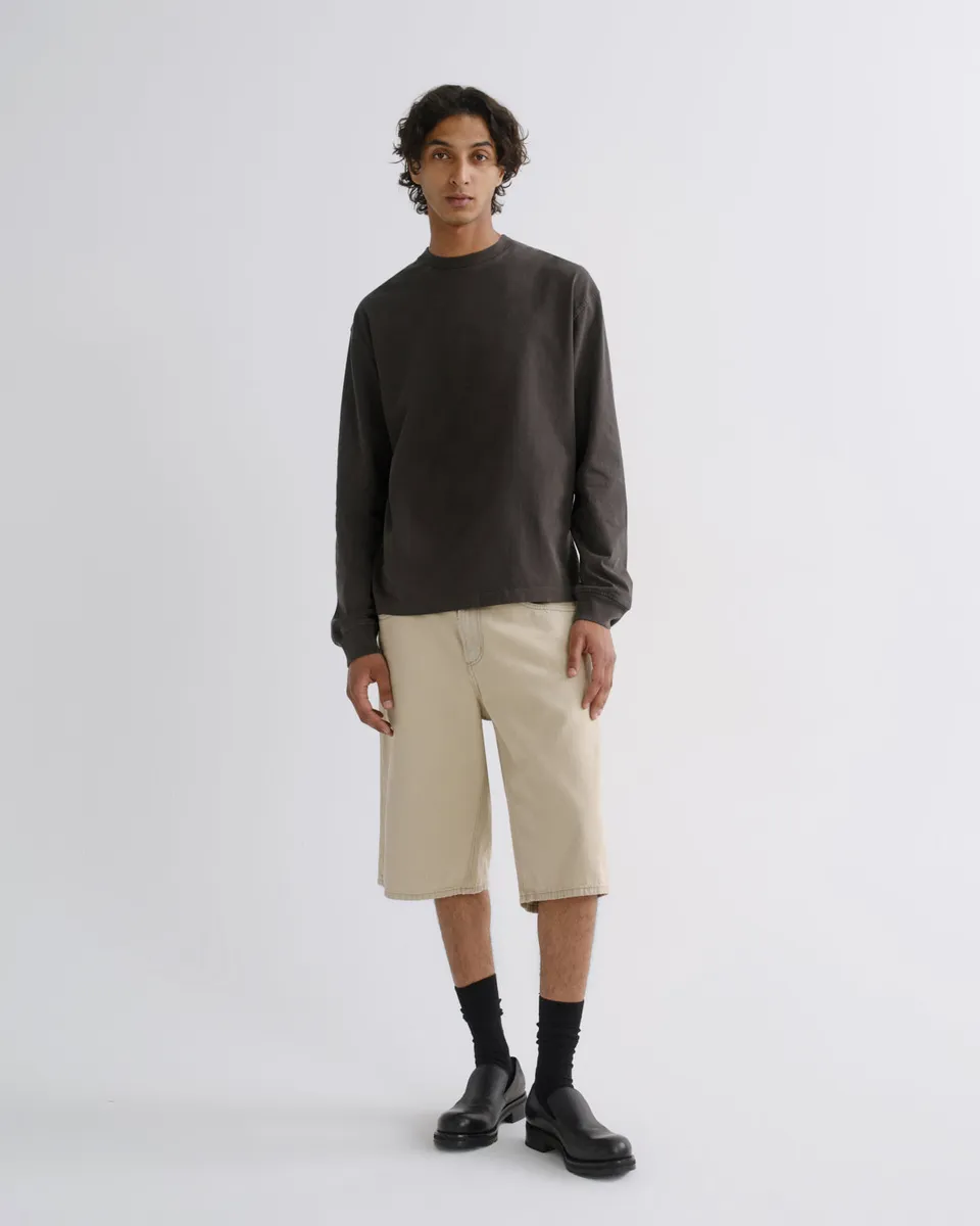 agolde-fusion-skater-short-shorts-khaki-herren image 1