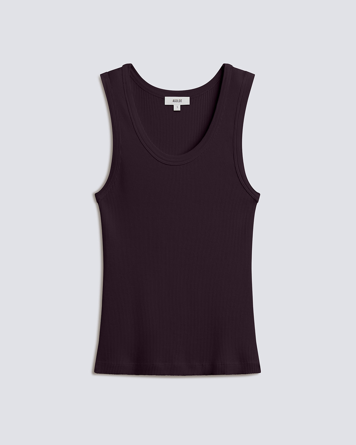 agolde-poppy-tank-eggplant-lila-ripp-top image 6