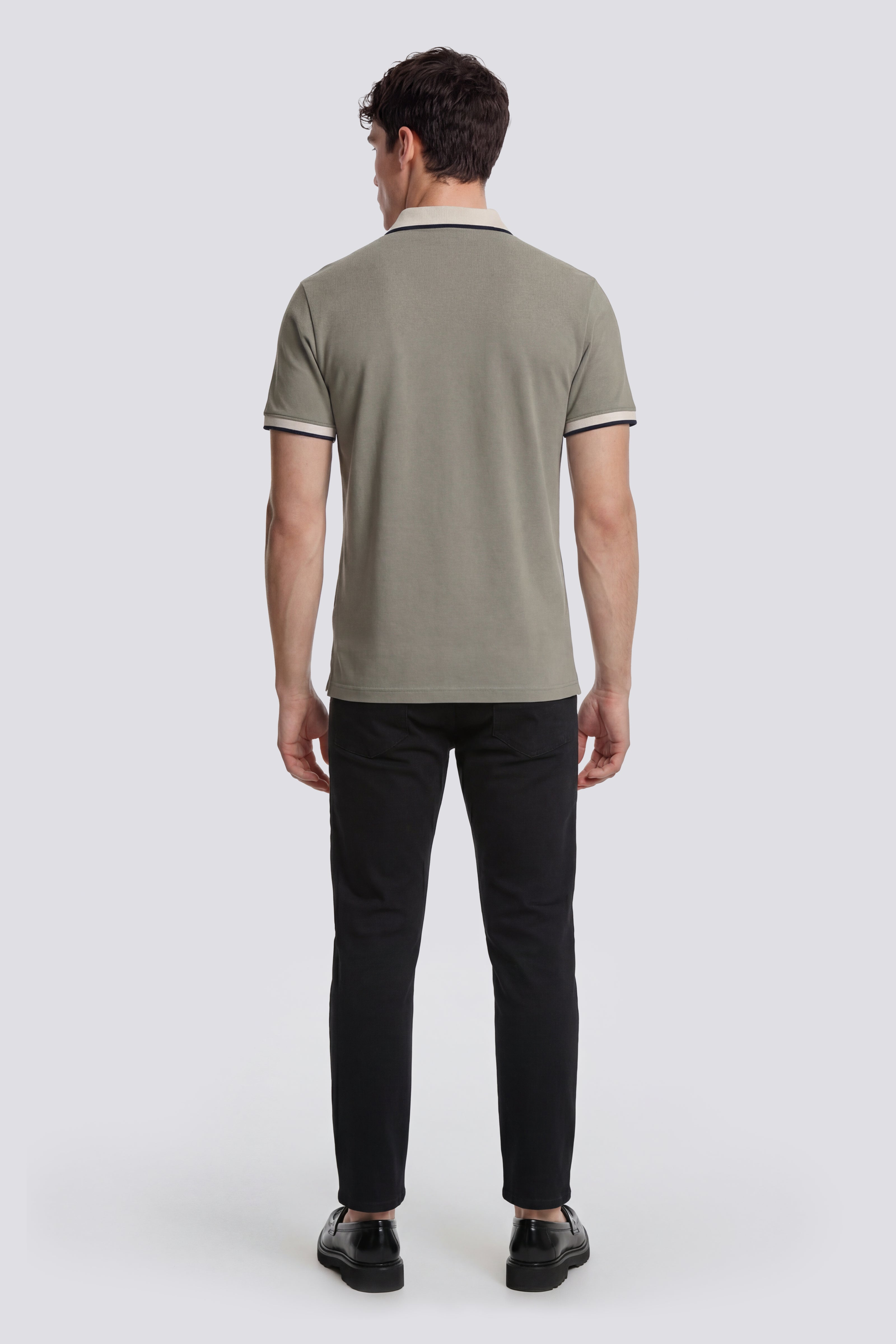 gas-ralph-rib-3930-polo-herren-slim-fit-stick image 3