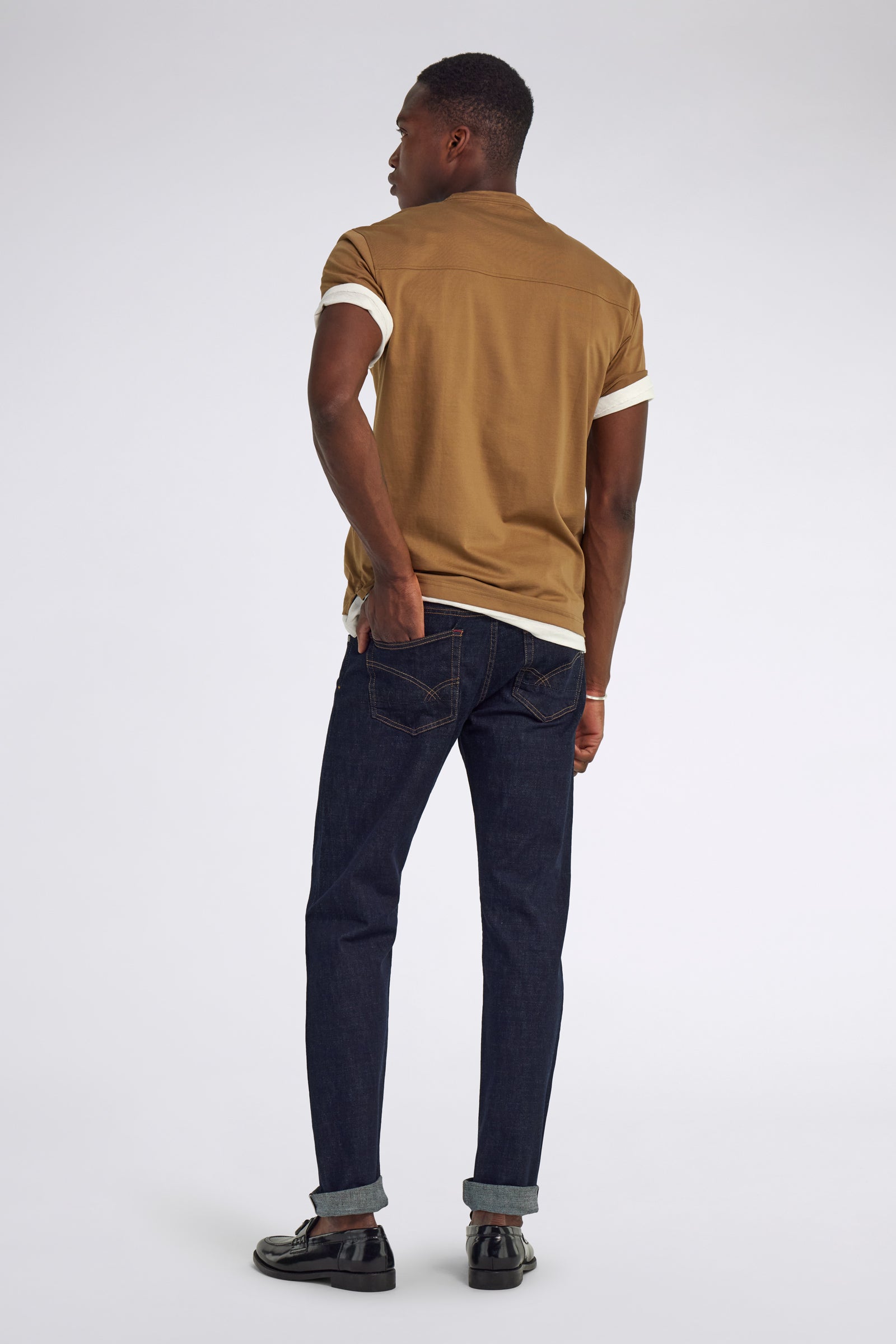 gas-alex-selv-10ro-herren-jeans-slim-selvedge-raw image 2
