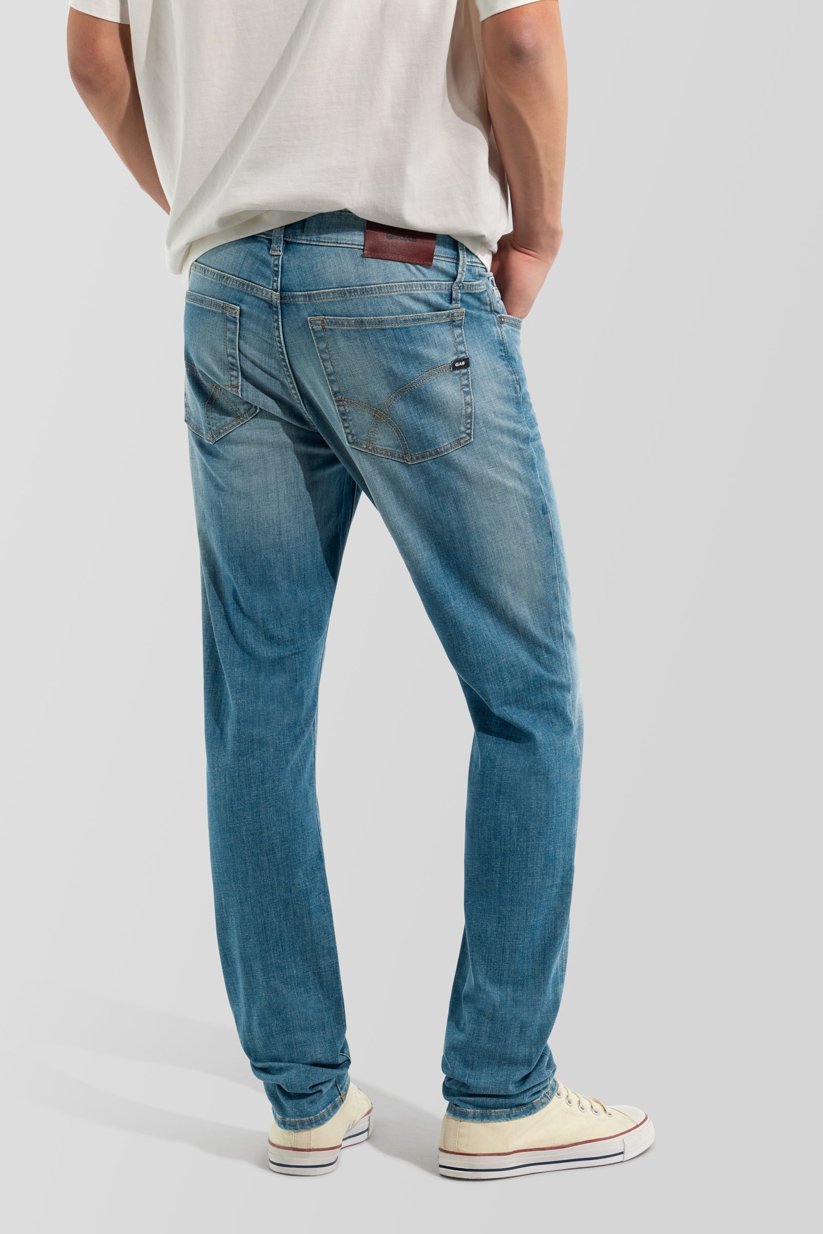 gas-albert-simple-rev-25mm-jeans-herren-slim-fit-stretch image 2