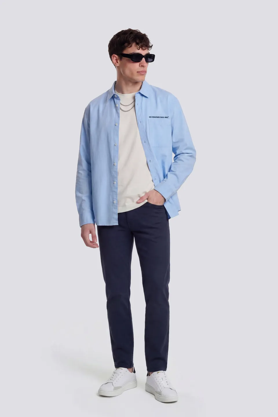 gas-ghill-raw-0121-herren-hemd-oxford-regular-fit image 1