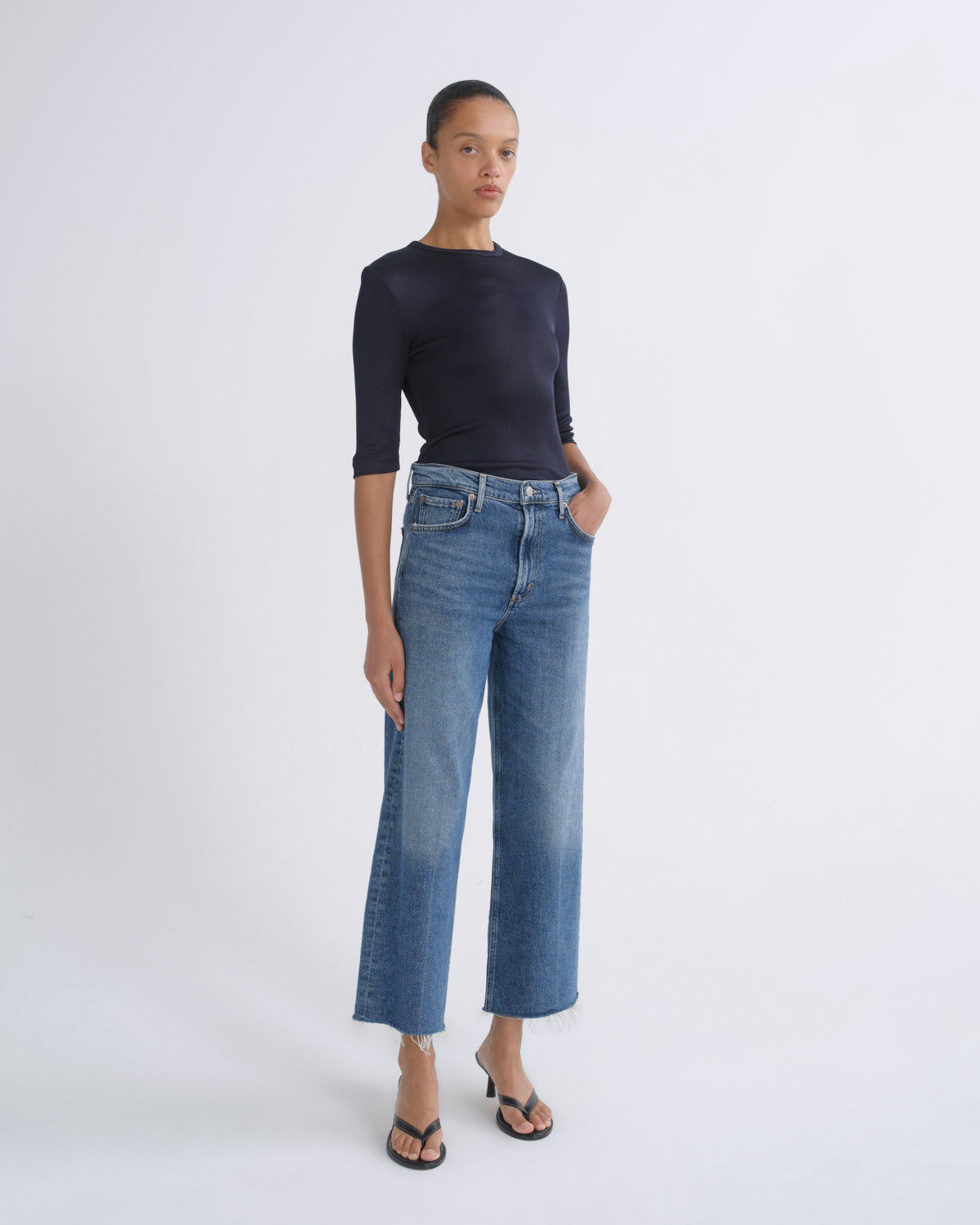agolde-ren-comfort-stretch-jeans-chord-high-waist image 3