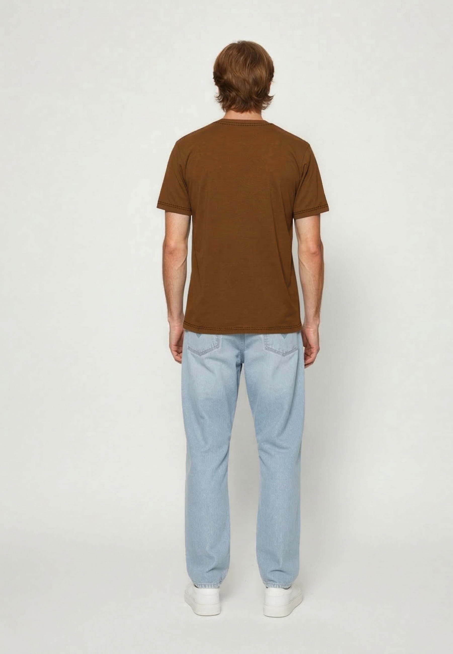 kaporal-vadi-t-shirt-kupfer-herren-baumwolle-regular image 3