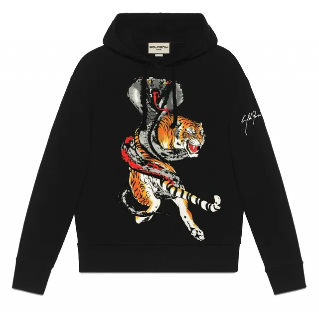 goldenim-paris-homme-pol-kapuzenpullover-schwarz-herren image 1