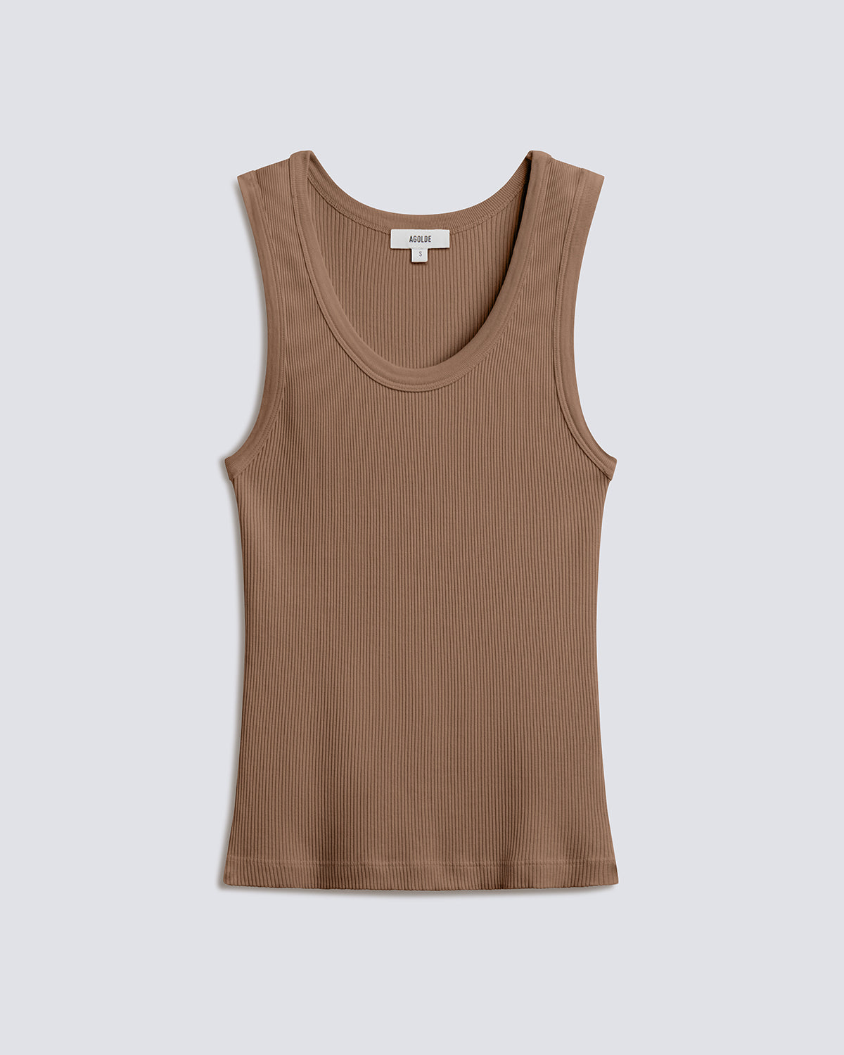 agolde-poppy-tank-top-hamoa-beige-bio-baumwolle image 6