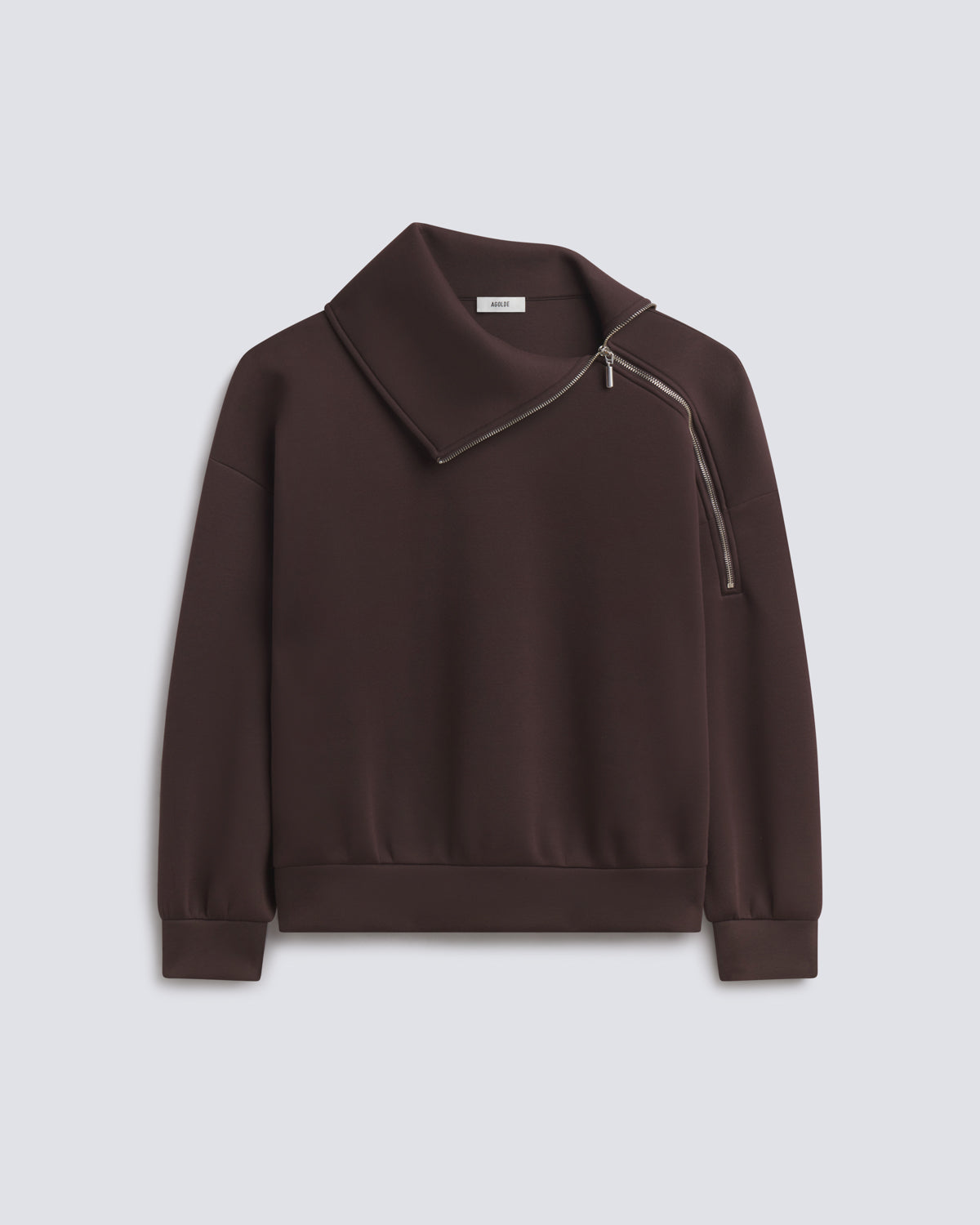 agolde-coyle-sweatshirt-deep-roast-damen image 6