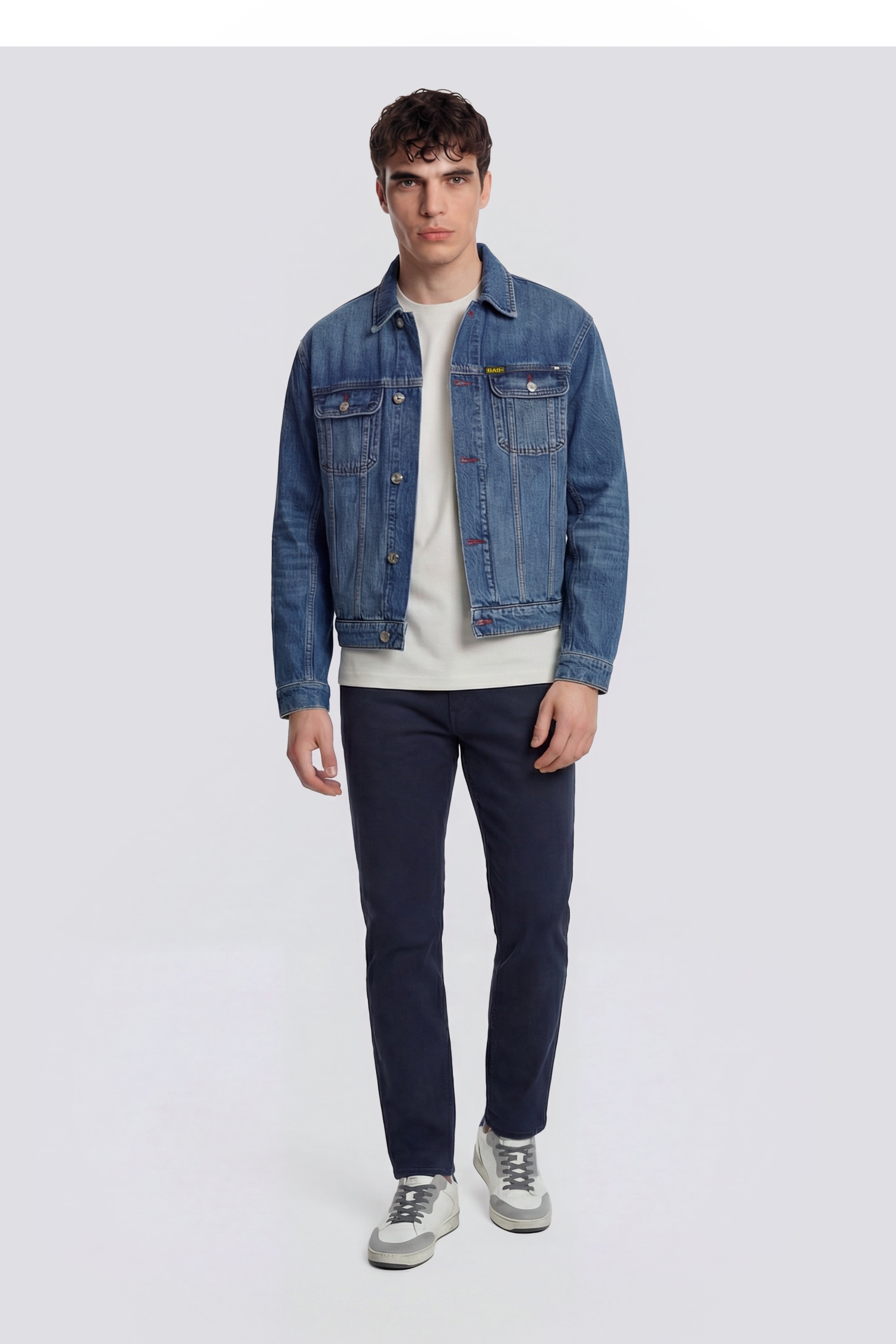 gas-albert-simple-rev-4706-herren-slim-hose-twill image 1