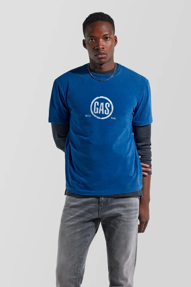 gas-dharis-blue-gas-1721-herren-t-shirt-vintage image 1