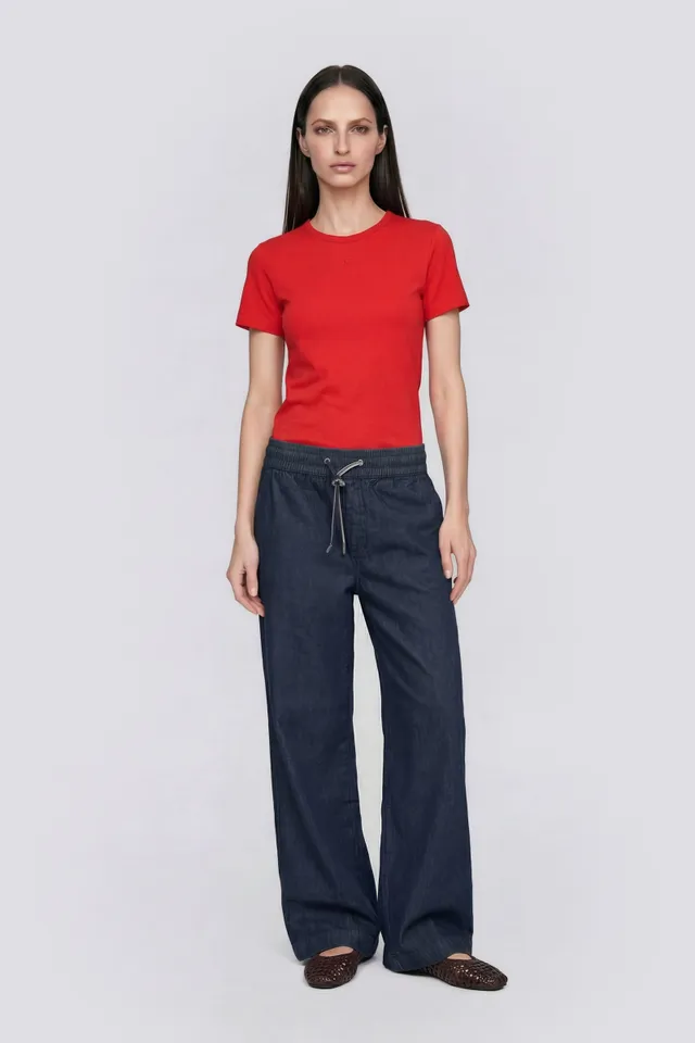 gas-telly-gas-1393-t-shirt-damen-slim-weiss-logo image 1