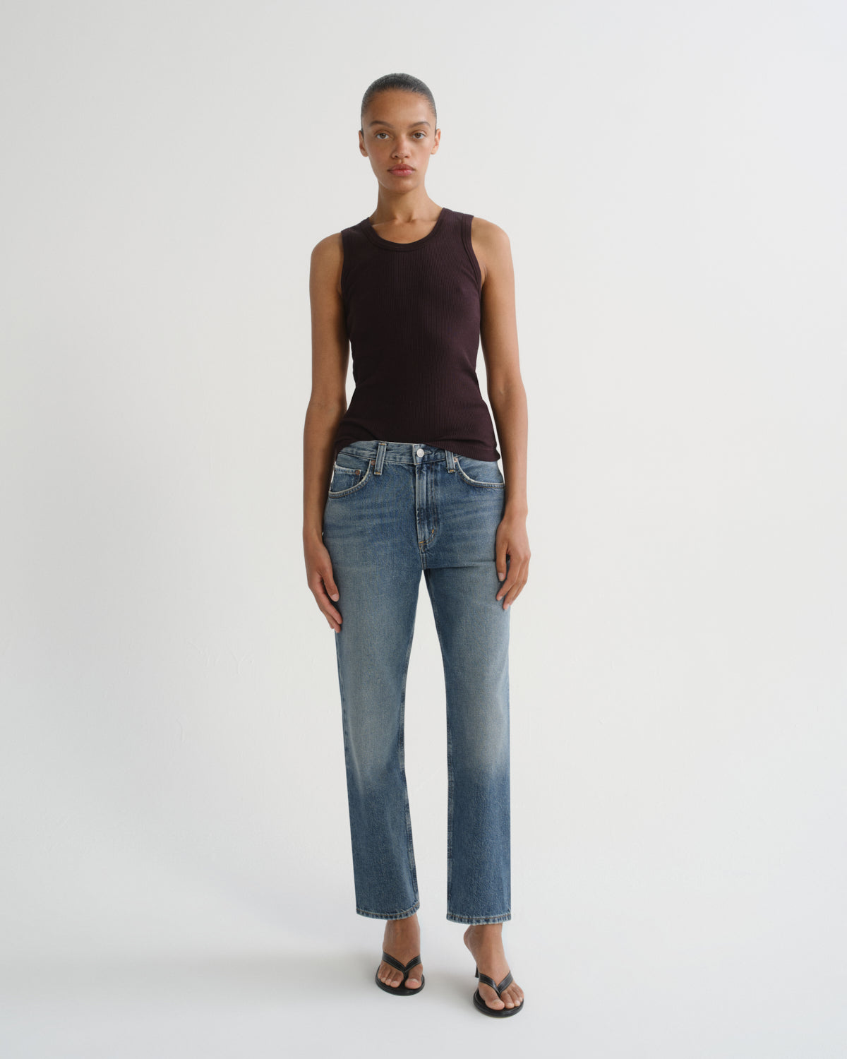 agolde-poppy-tank-eggplant-lila-ripp-top image 5