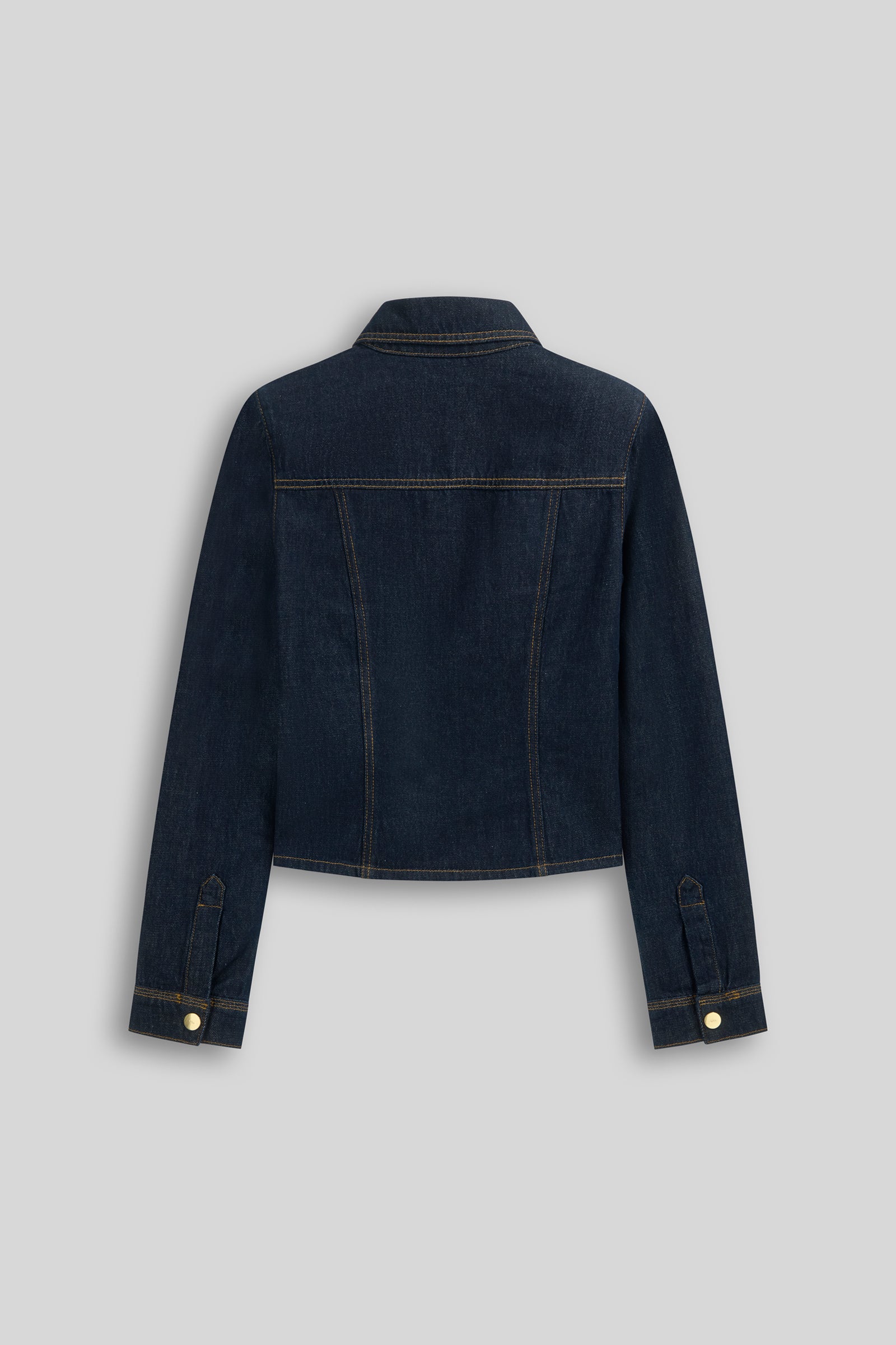 gas-carolina-shacket-10ro-jeansjacke-damen-blau-slim-fit image 4
