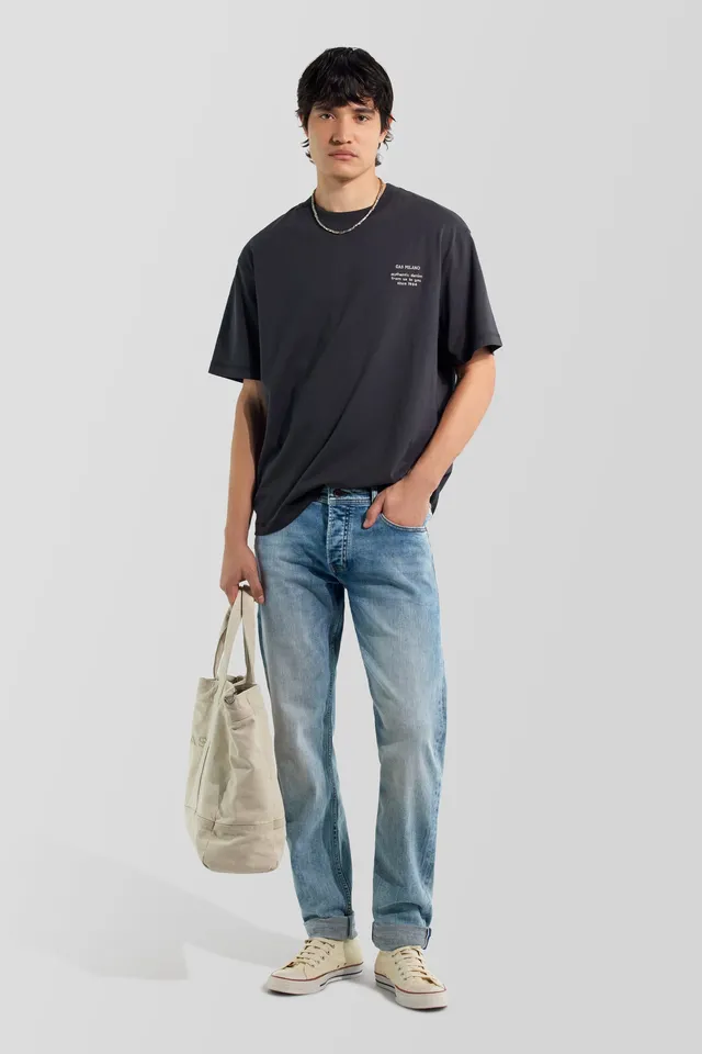 gas-alex-selv-57ml-herren-slim-jeans-selvedge-blau image 1