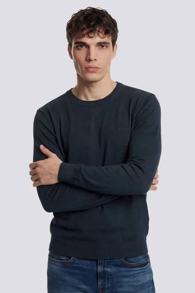 gas-avier-round-back-4706-herren-pullover-baumwolle-rundhals image 1