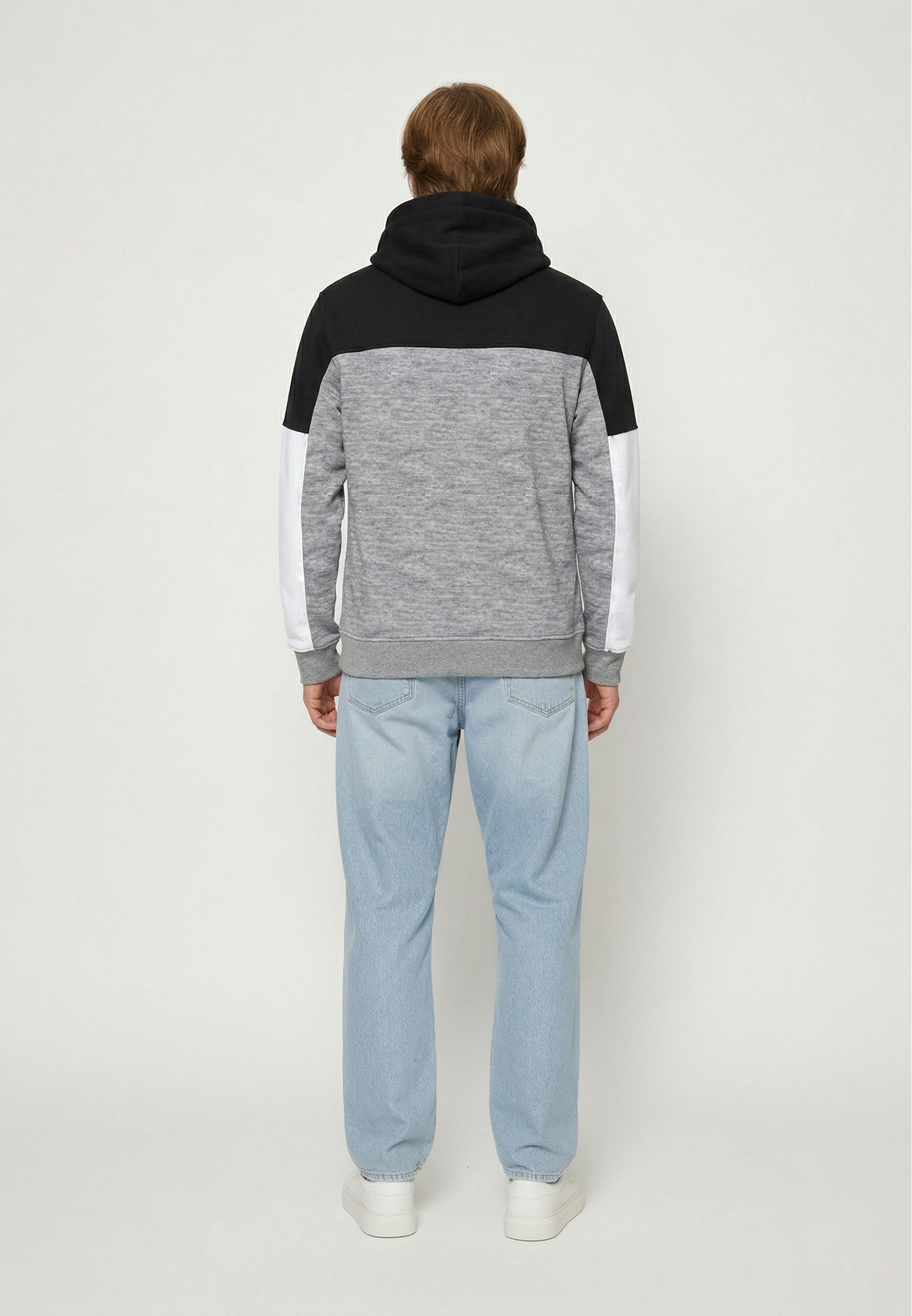 kaporal-rudon-sweatshirt-schwarz-herren-regular-stehkragen image 3