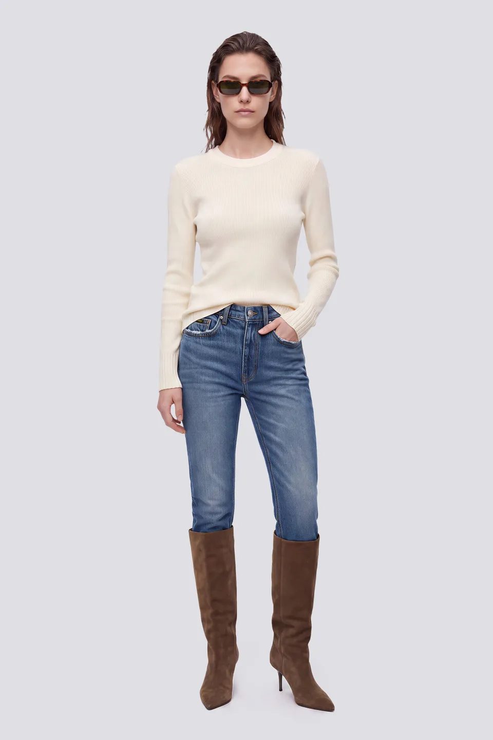 gas-emily-round-1029-pullover-damen-slim-fit image 1