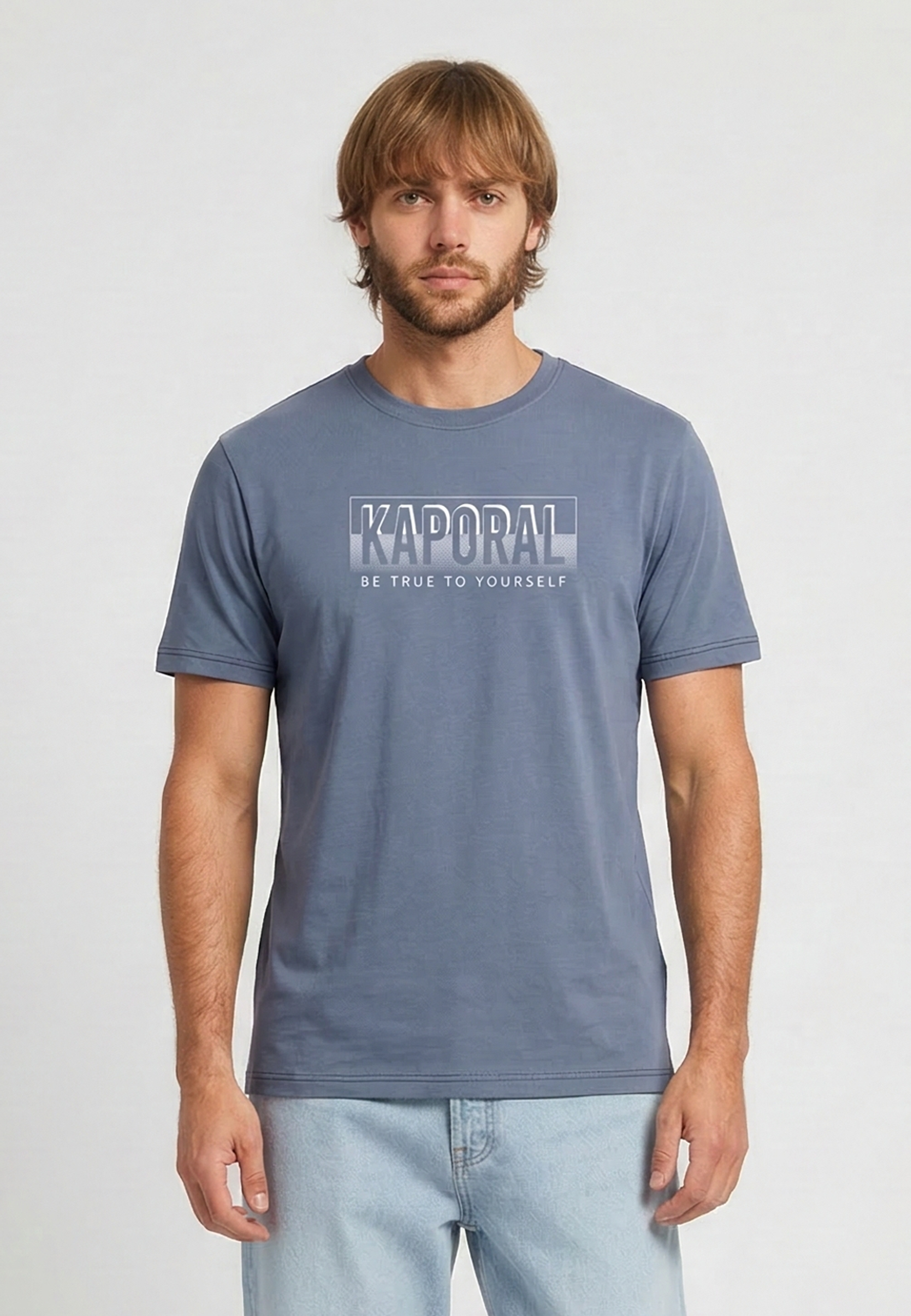 kaporal-bazzi-t-shirt-herren-blaurustikal-baumwolle image 2