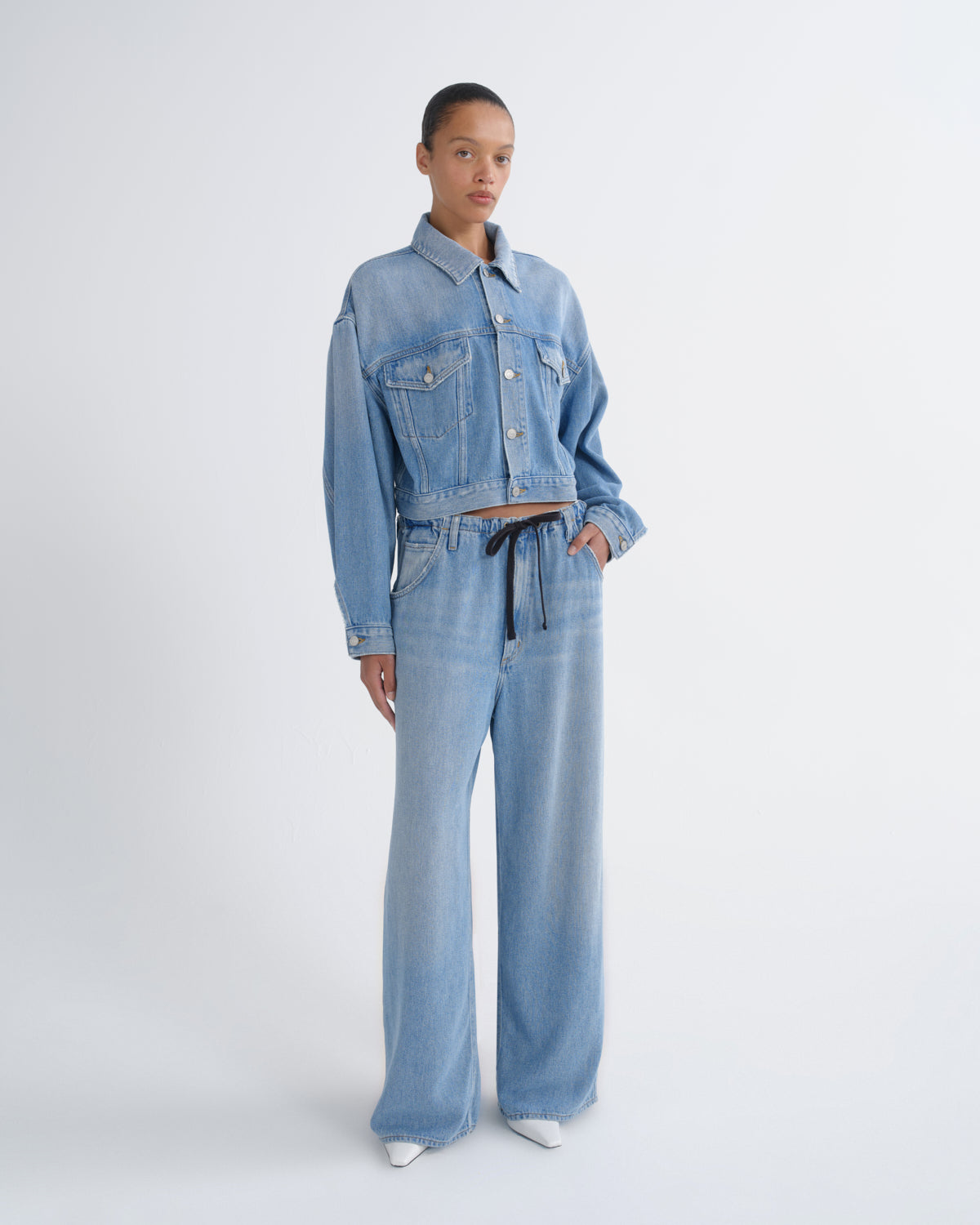 agolde-palmer-jacket-flyweight-jeansjacke-script image 3
