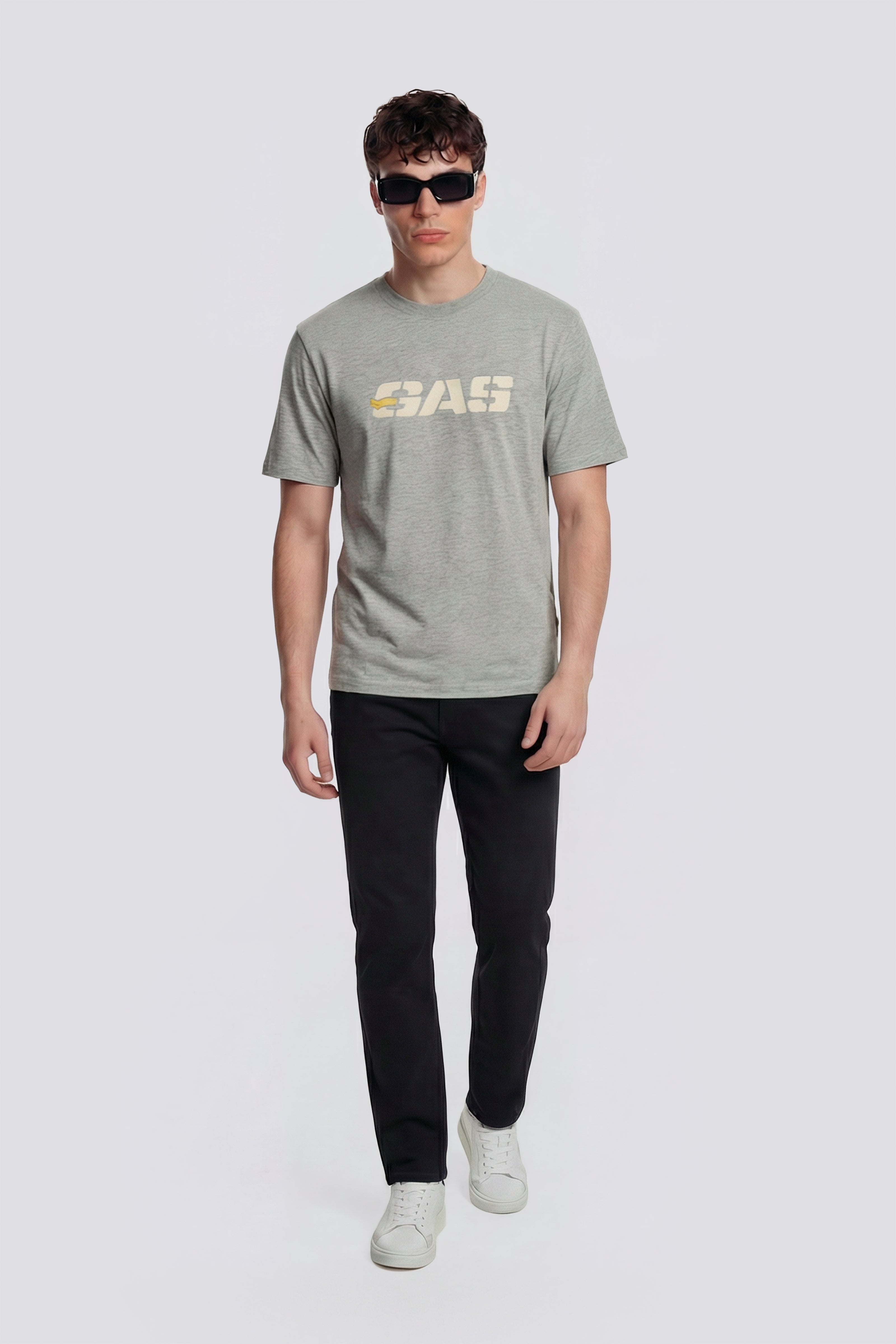 gas-dharis-m-c-her-logo-2923-t-shirt-herren-regular-fit image 2