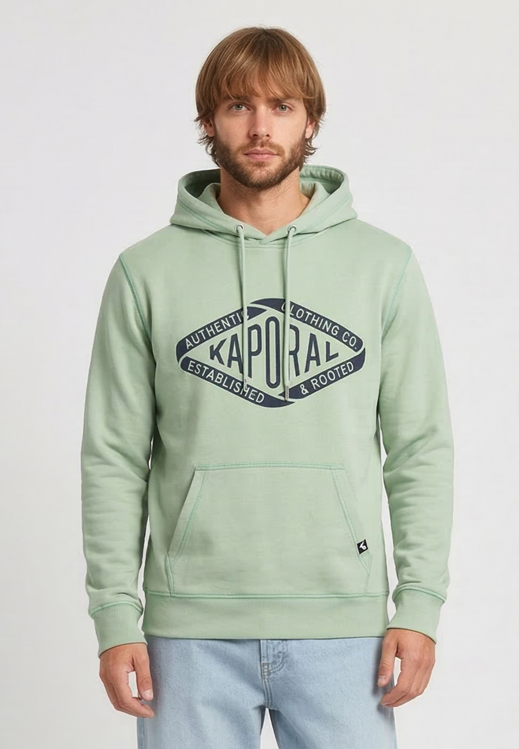 kaporal-benni-hoodie-mint-herren-baumwollmix-regular image 1