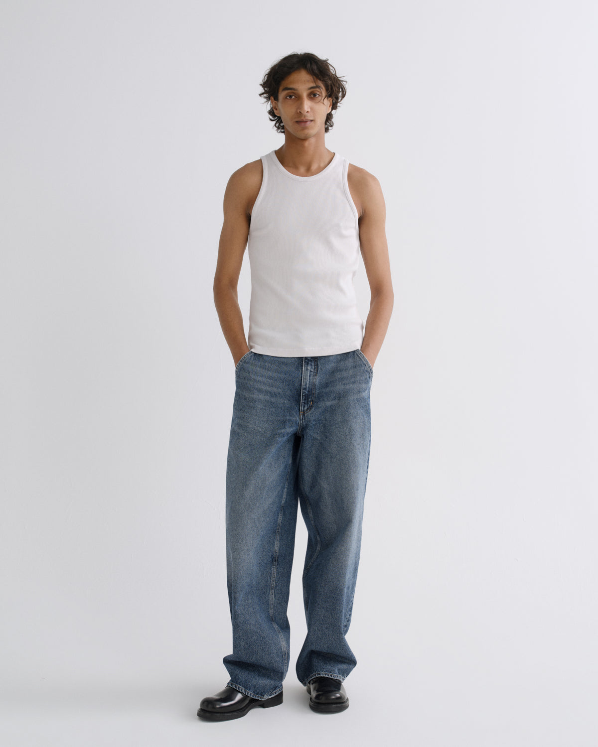 agolde-benton-jean-arcadia-herren-indigo-ohne-stretch image 1