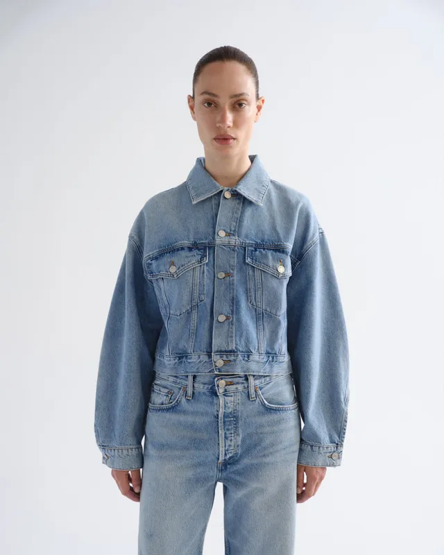 agolde-palmer-jacket-jeansjacke-space-damen image 1