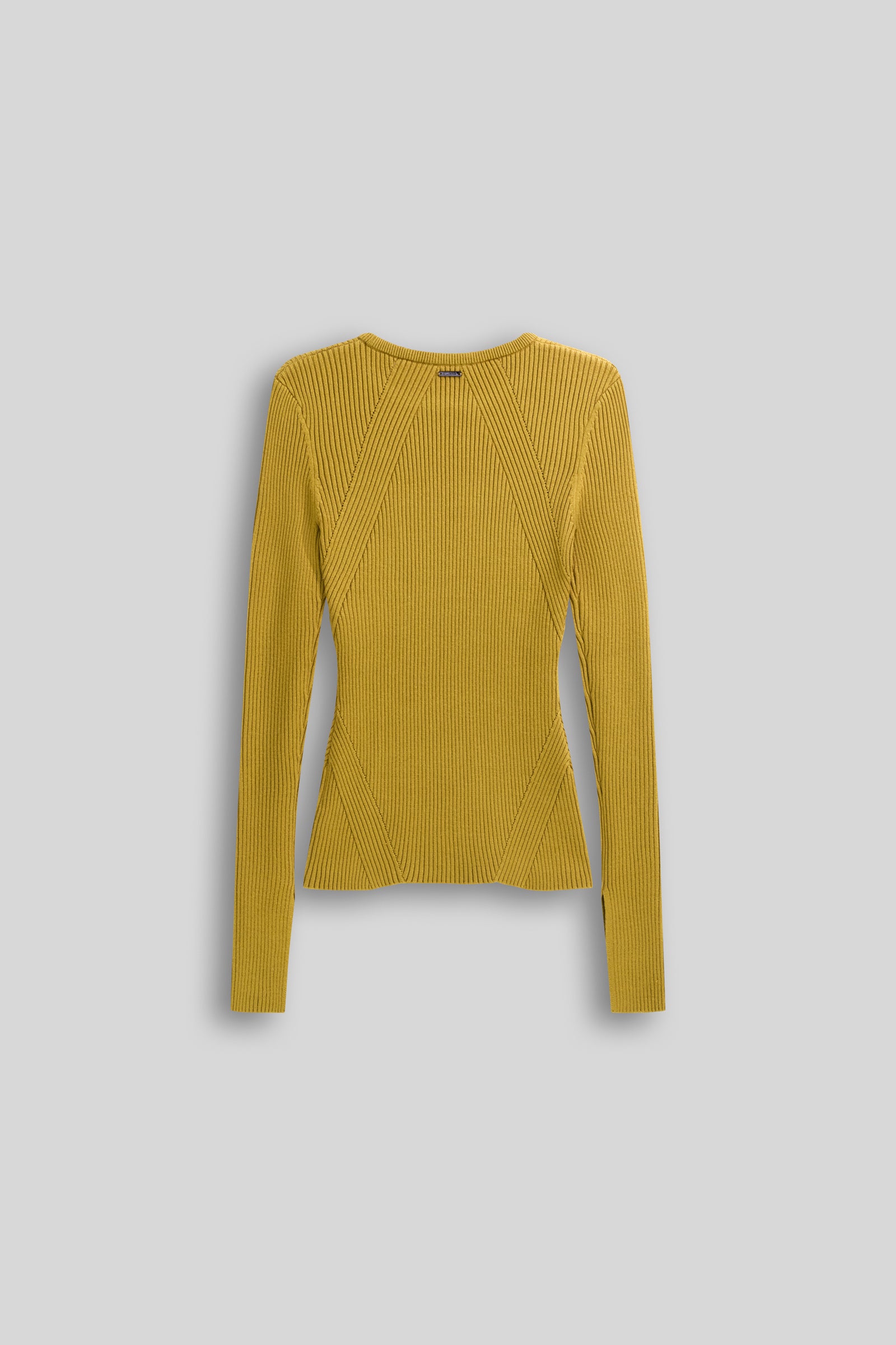 gas-luna-round-wk-3680-pullover-damen-slim-fit-ripp image 5