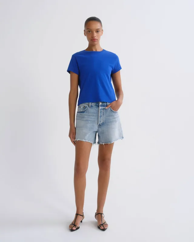 agolde-nye-denim-shorts-post-hellblau-indigo image 1
