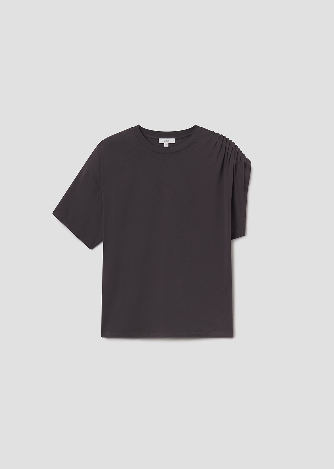 agolde-roma-t-shirt-damen-shirt-shade-dunkelgrau image 6