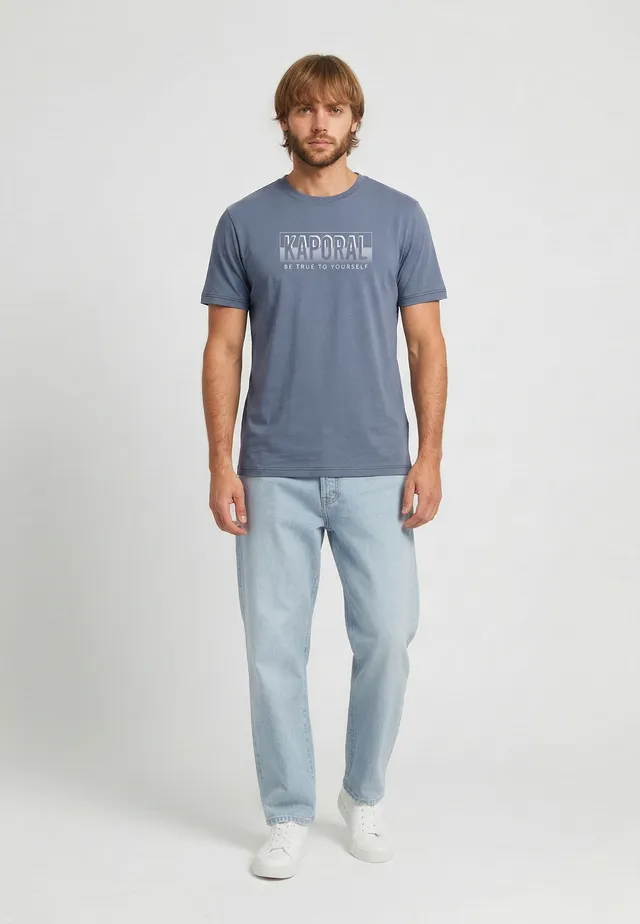 kaporal-bazzi-t-shirt-herren-blaurustikal-baumwolle image 1