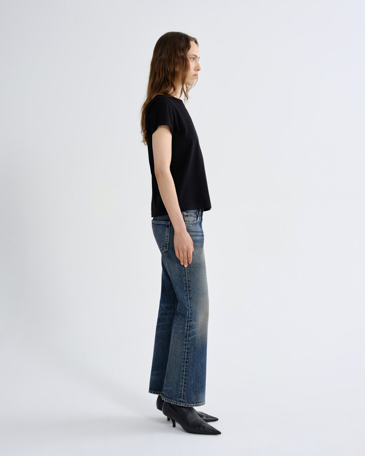 agolde-adine-longline-t-shirt-schwarz-tencel image 4