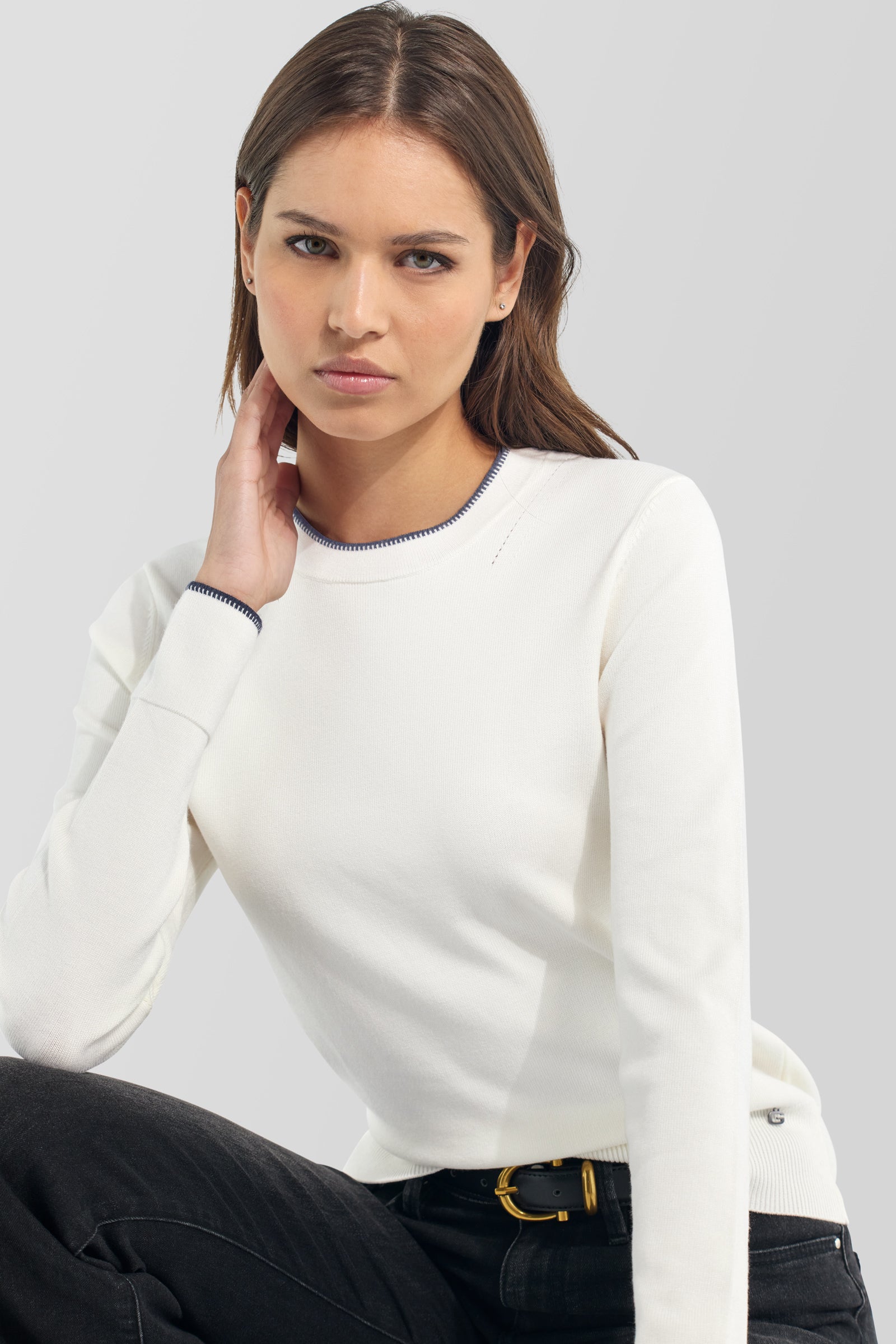 gas-arielle-w-1029-pullover-damen-viskose-slim-fit image 3